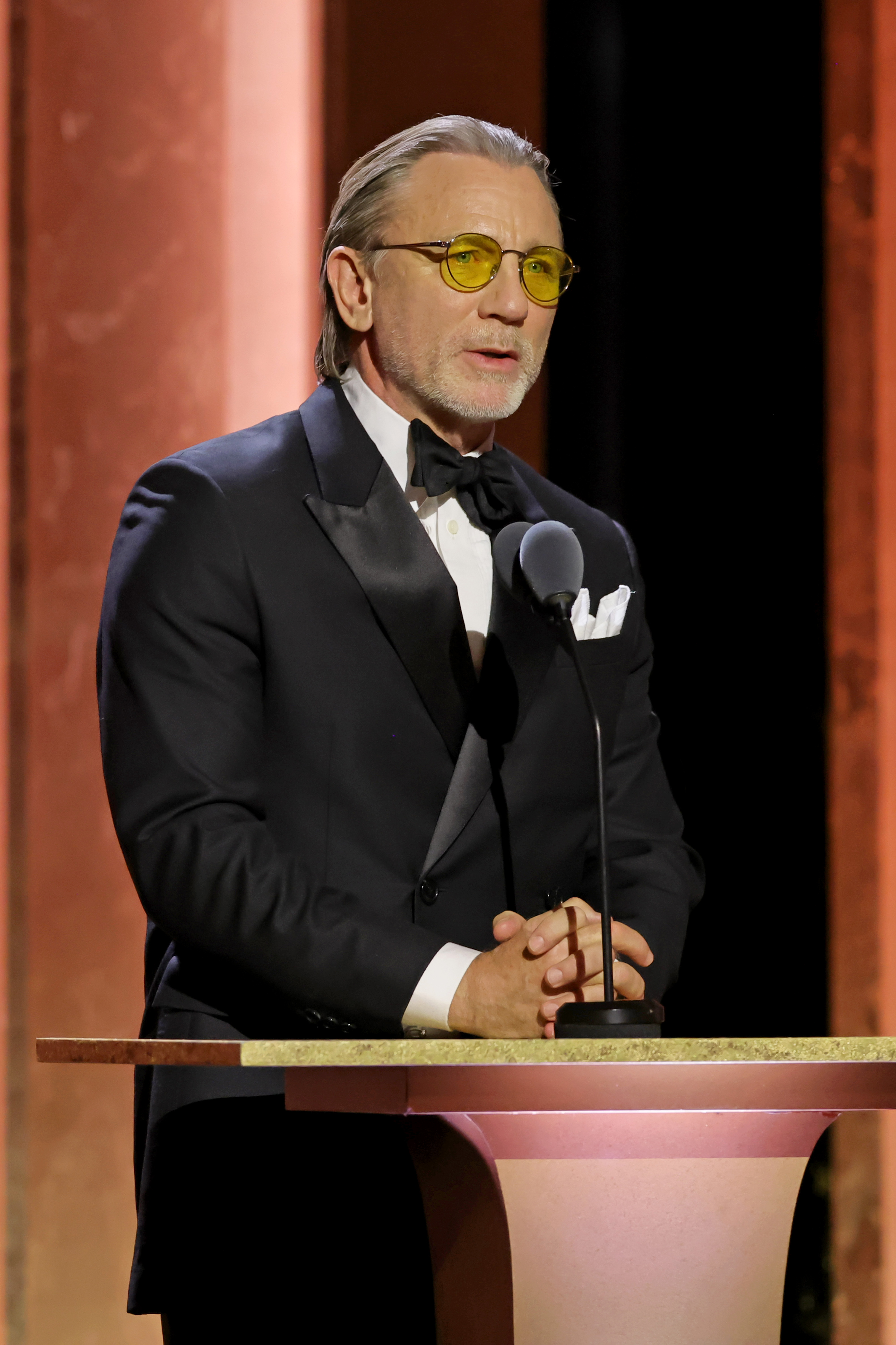 Daniel Craig onstage at the 15th Governors Awards on November 17, 2024, in Los Angeles, California. | Source: Getty Images