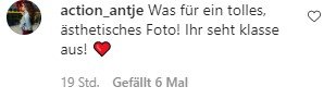 Weitere Kommentare von Amiras Fans auf Instagram I Quelle: instagram.com/amirapocher Weitere Kommentare von Amiras Fans auf Instagram I Quelle: instagram.com/amirapocher