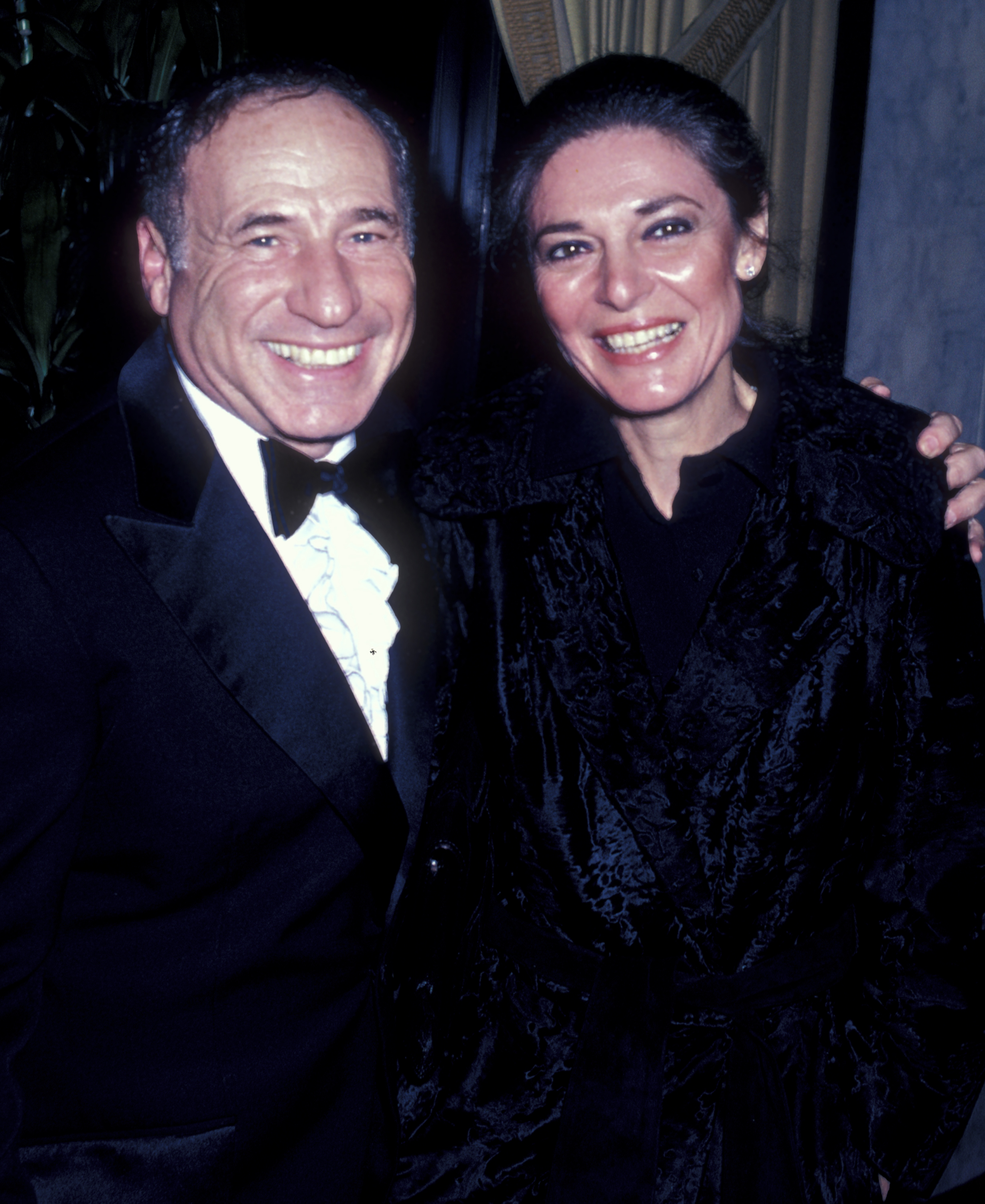 Mell Brooks and Anne Bancroft attend the party for 53rd Annual Academy Awards on March 31, 1981, in Beverly Hills, California. | Source: Getty Images