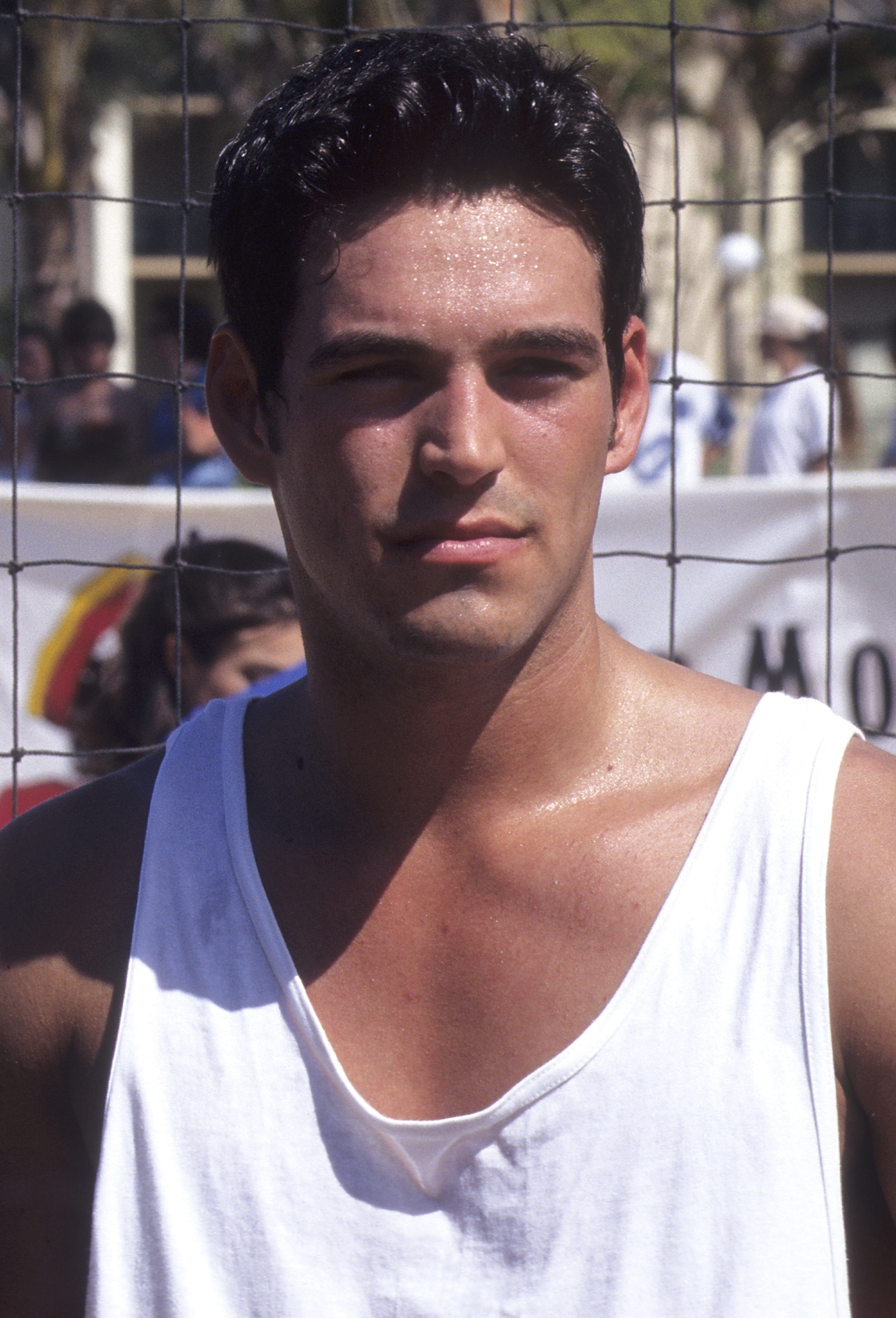 The actor at the Westin Rio Mar Beach Resort Celebrity Sports Invitational Beach Volleyball Competition on May 23, 1997, in the Rio Grande, Puerto Rico. | Source: Getty Images