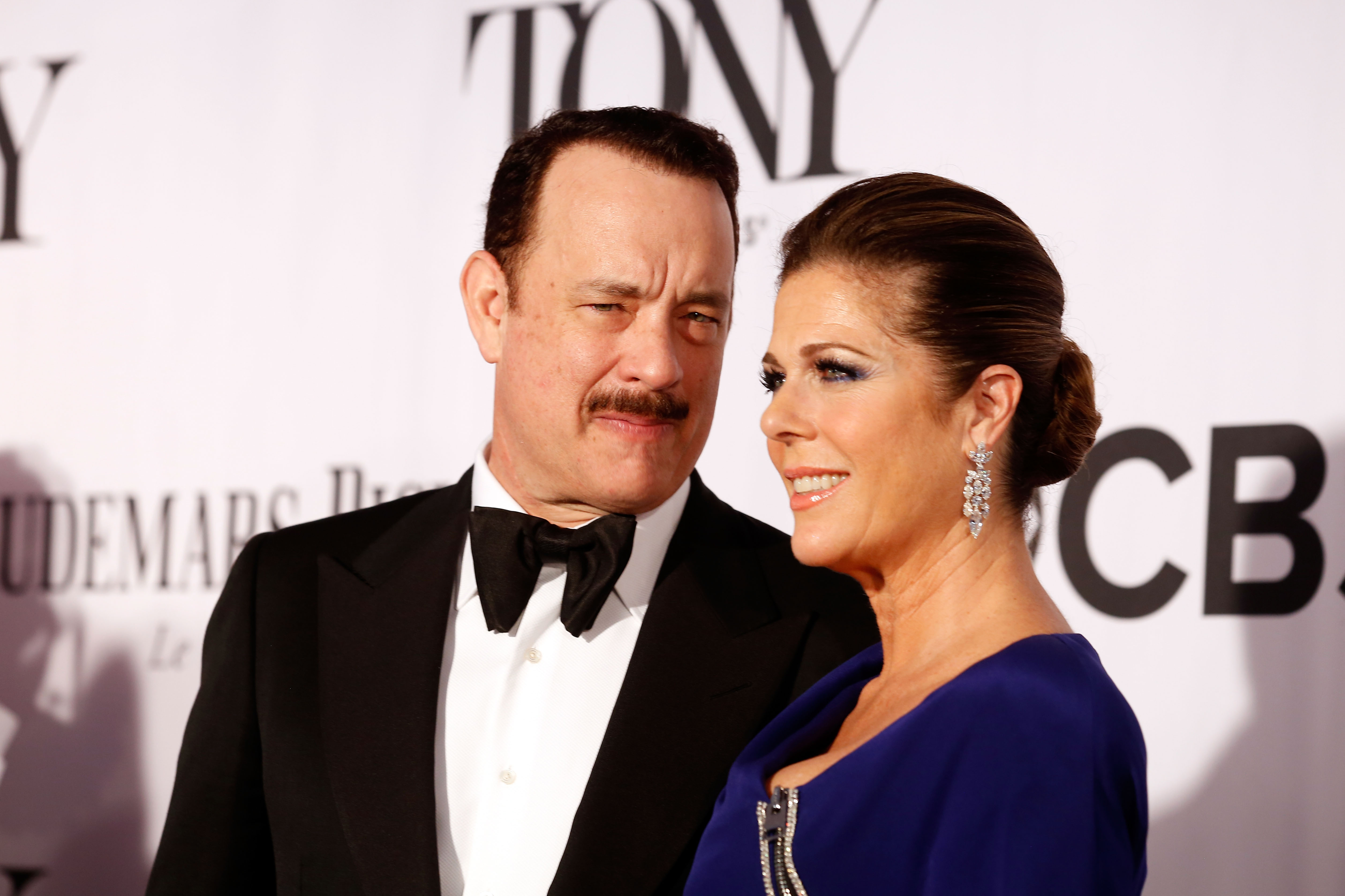 Tom Hanks and Rita Wilson at the 67th Annual Tony Awards in New York City on June 9, 2013 | Source: Getty Images