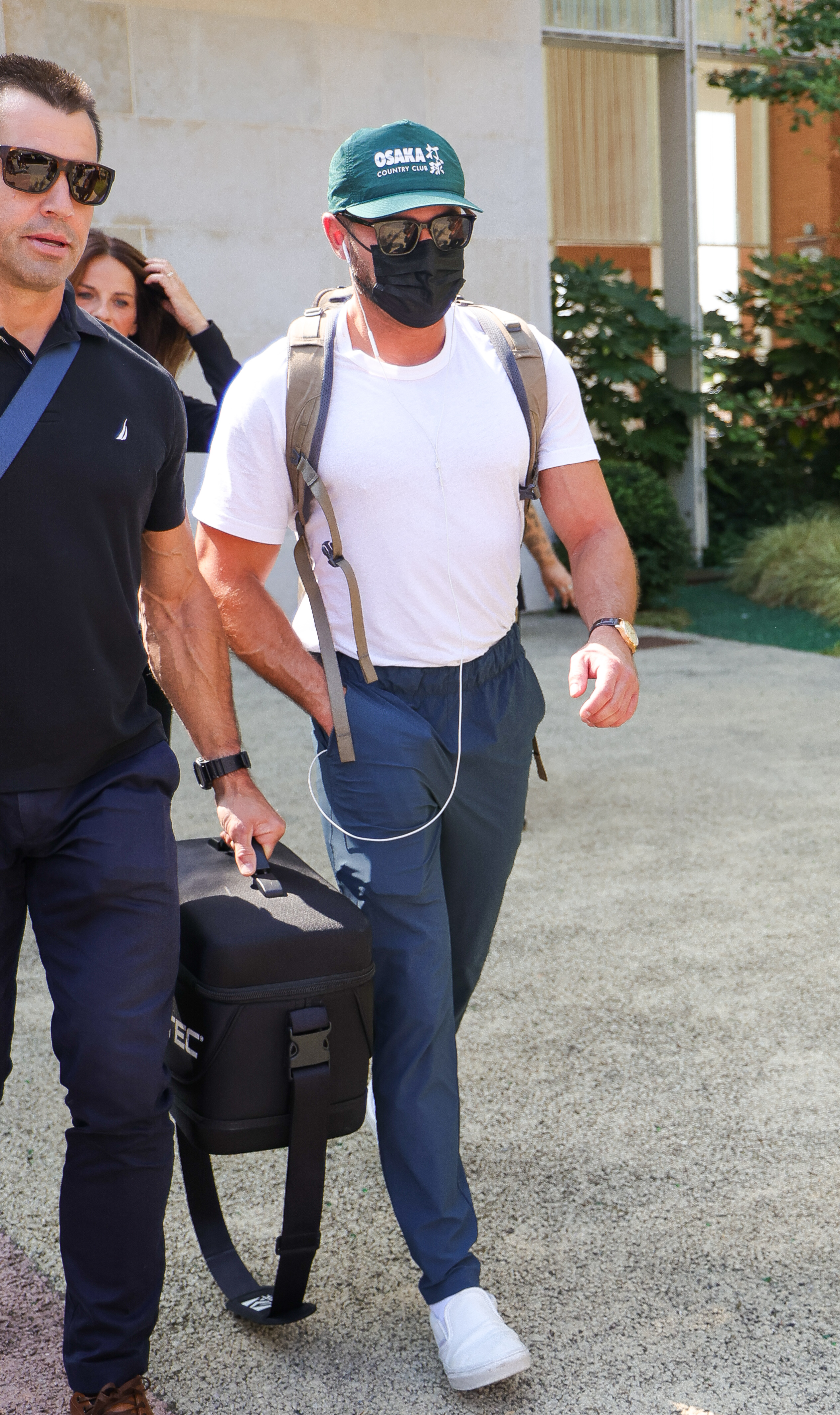 Zac Efron arriving in Venice, Italy on September 2, 2024 | Source: Getty Images