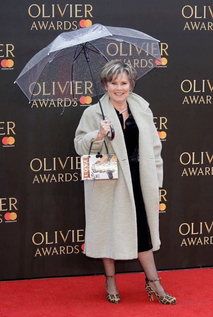 Imelda Staunton attends The Olivier Awards with Mastercard. | Source: Getty Images