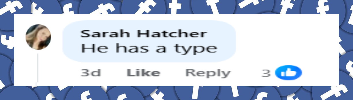 A netizen's comment about Tom Brady and Alix Earle's New Years' sighting, from a post dated January 1, 2026 | Source: Facebook/Extra