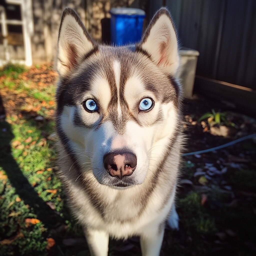 A close up of a husky | Source: Midjourney