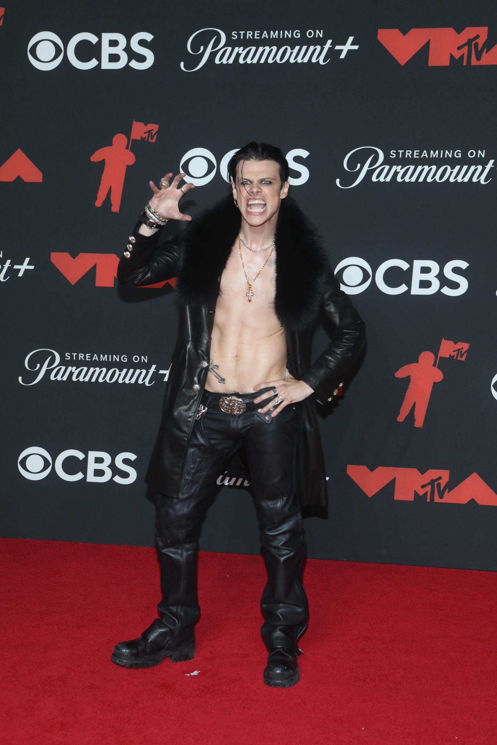 Yungblud at the 2025 MTV Video Music Awards on September 7 in New York. | Source: Getty Images