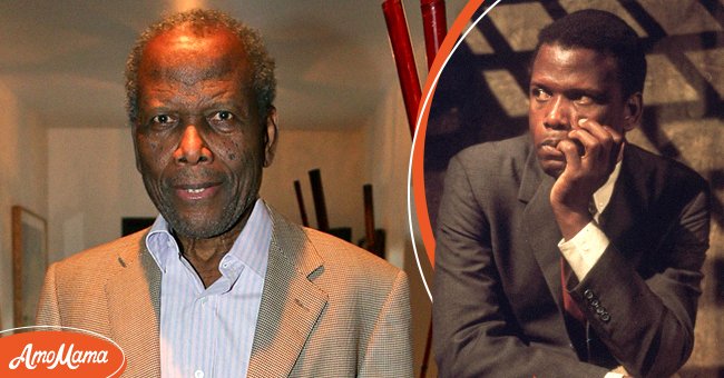 Sidney Poitier attends the Foundation For Ethnic Understanding Benefit, 2013 [Left]. Poitier pictured in "In The Heat of The Night" [Right] | Photo: Getty Images