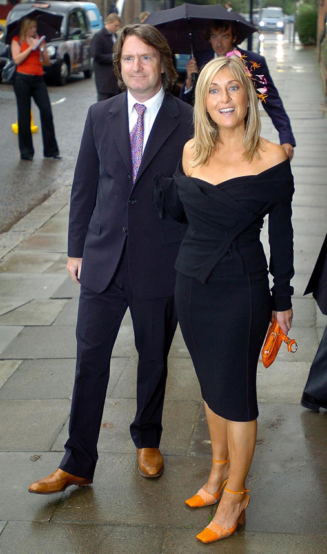 Martin Frizell and Fiona Phillips photographed on September 10, 2005 | Source: Getty Images