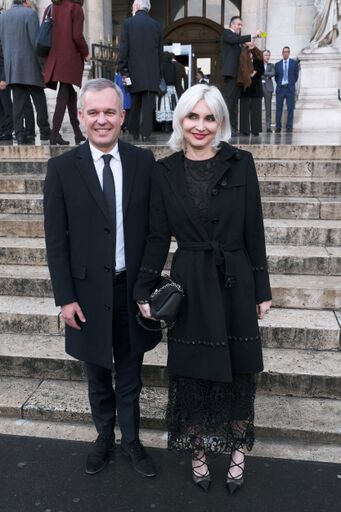 La photo de François de Rugy avec sa femme Sévérine | Source: Getty Images / Global Ukraine