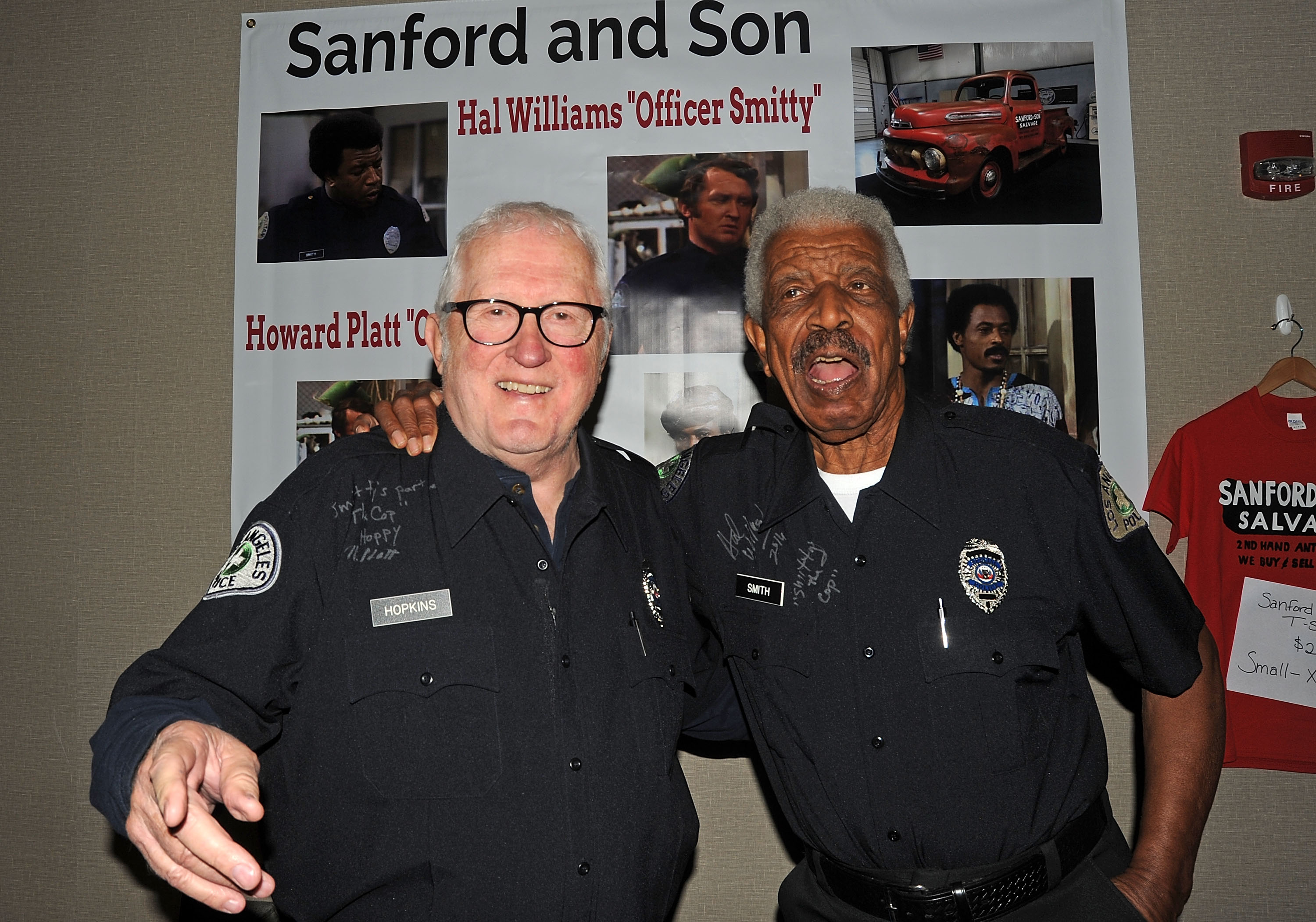 They got together a few times over the years. At this event, Howard Platt and Hal Williams attended the Chiller Theater Expo Winter 2017 at Parsippany Hilton on October 27, 2017, in Parsippany, New Jersey. | Source: Getty Images