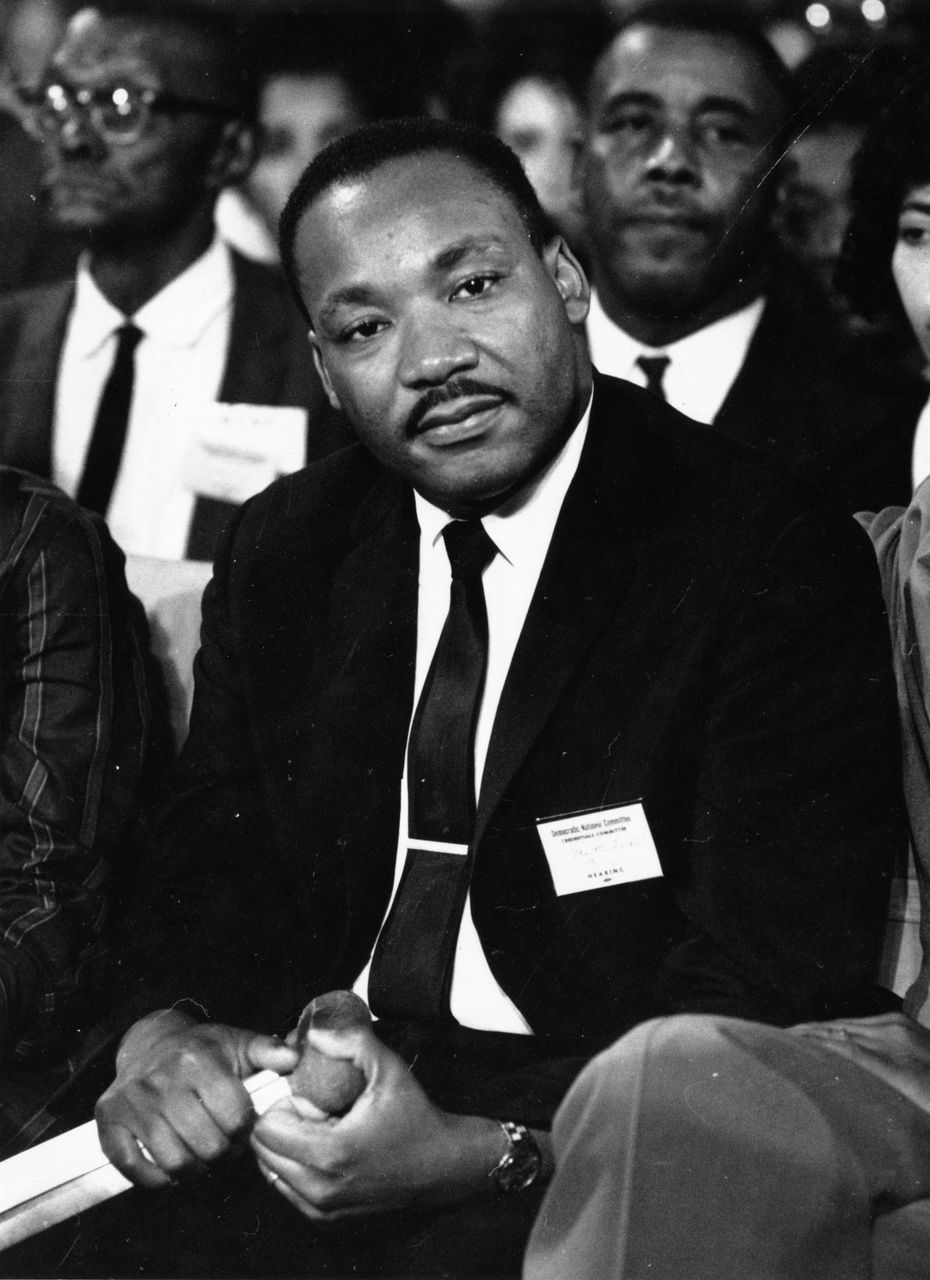 American clergyman and civil rights campaigner Martin Luther King (1929 - 1968). | Source: Getty Images