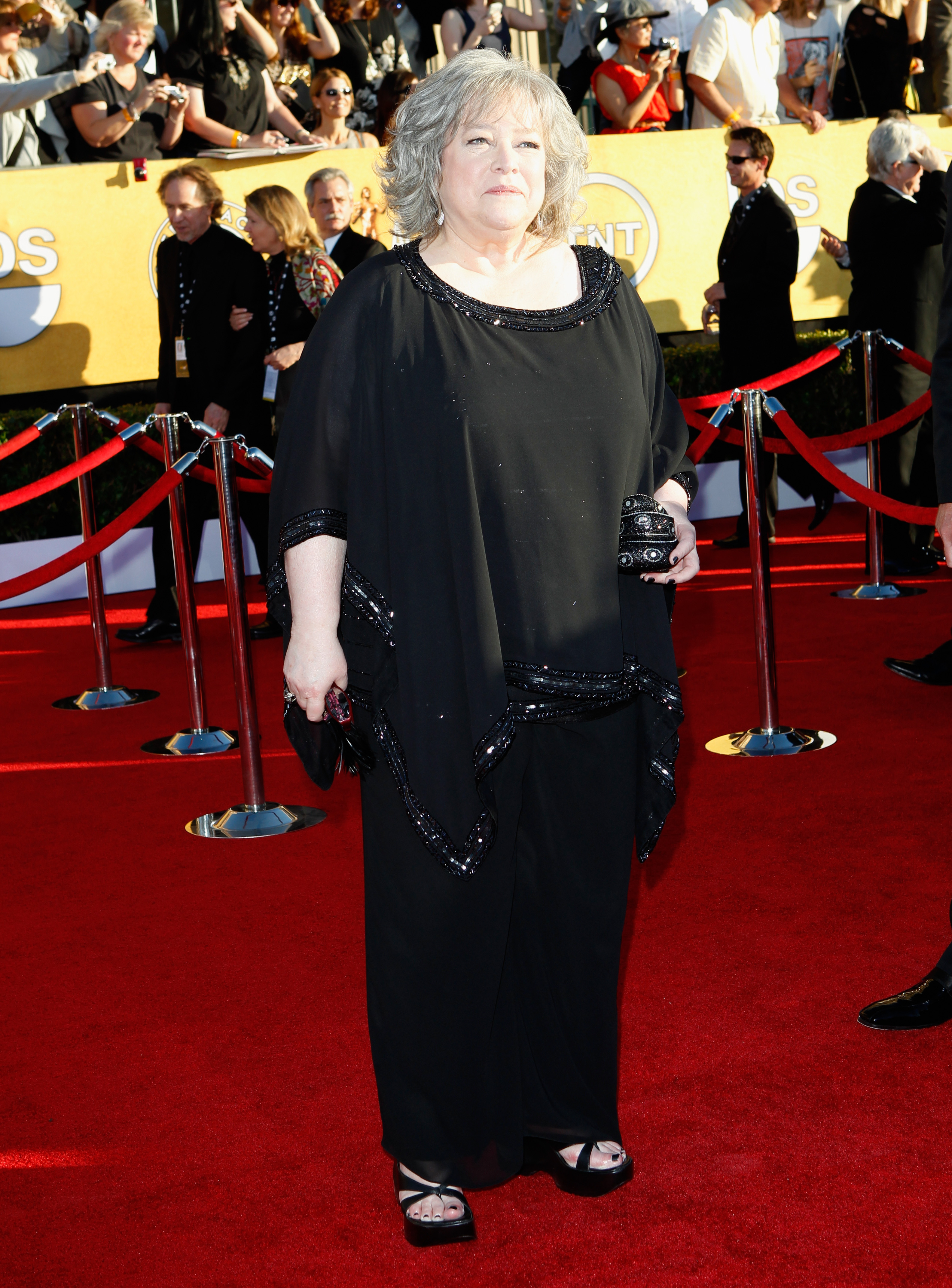 Kathy Bates at the 18th Annual Screen Actors Guild Awards in Los Angeles, California on January 29, 2012 | Source: Getty Images