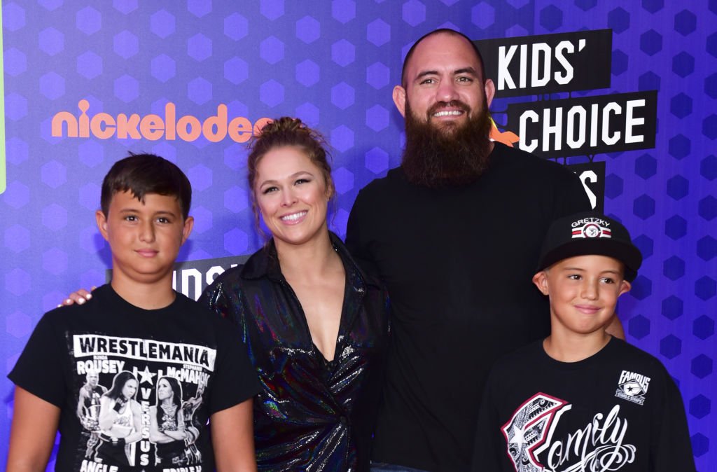 WWE wrestler Ronda Rousey welcomed her first child with her husband ...