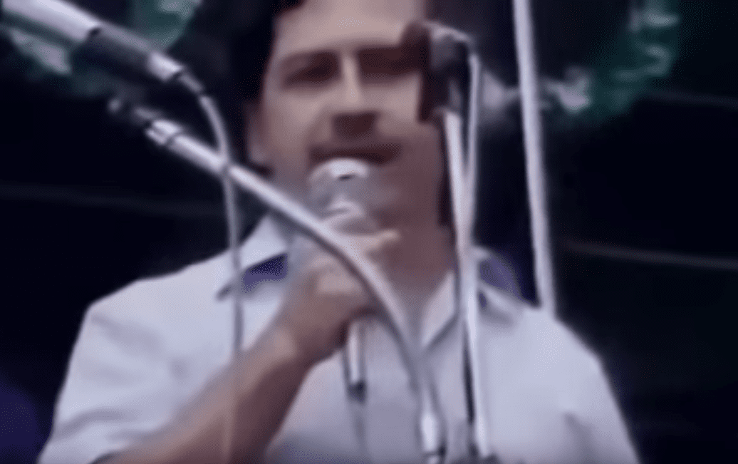 Pablo Emilio Escobar Gaviria, fundador y máximo líder del Cartel de Medellín. | Imagen: YouTube/Dvj Galaxy VideoMix