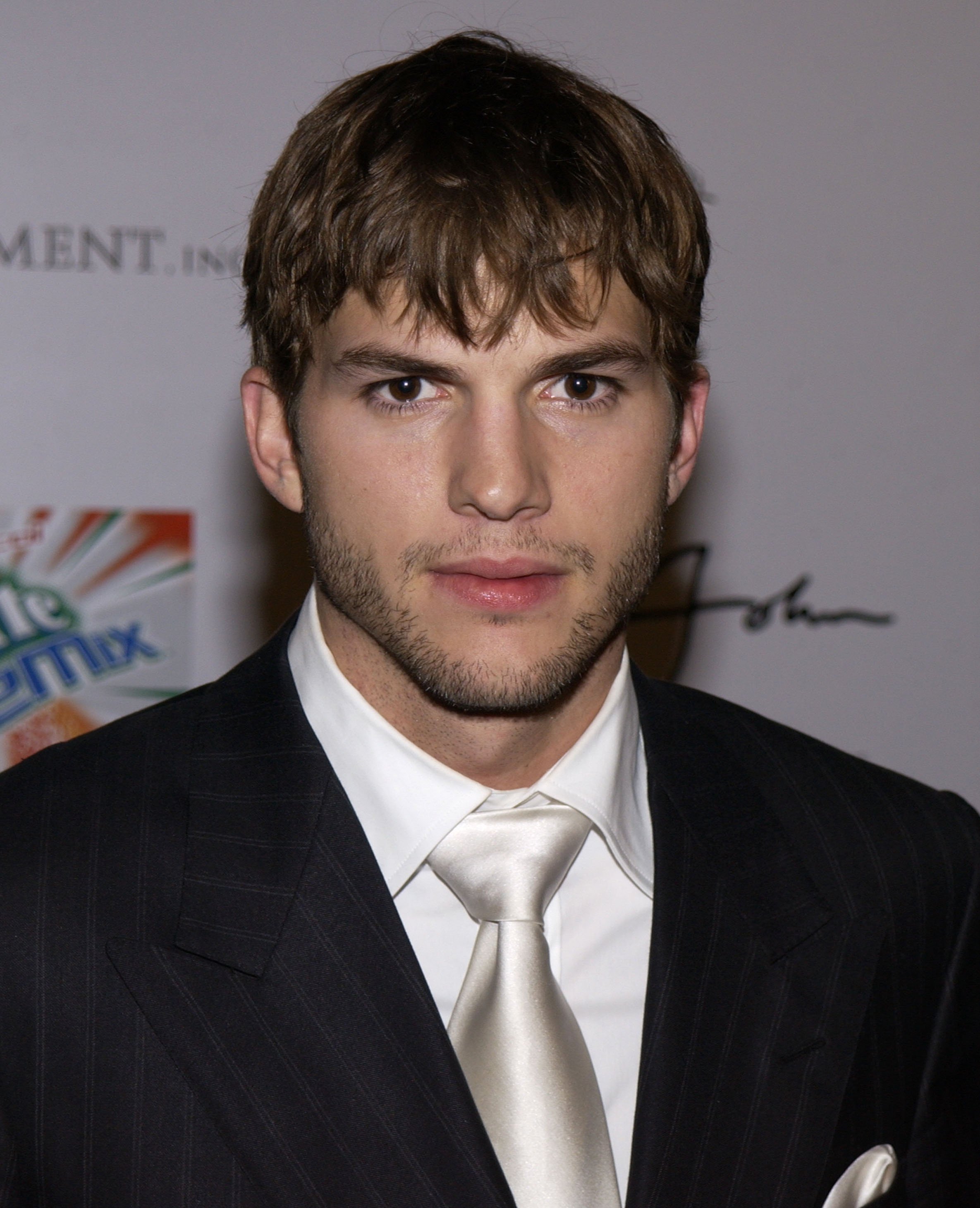 Ashton Kutcher during Gatsby Party Hosted by P. Diddy & Ashton Kutcher Sponsored by Sprite Remix at Private Residence in Beverly Hills, California, United States. | Source: Getty Images