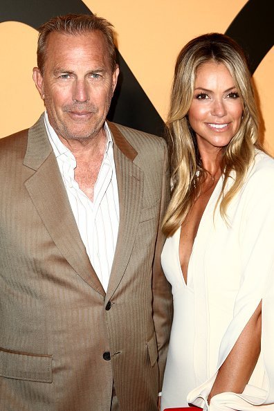 Kevin Costner and Christine Baumgartner at Lombardi House on May 30, 2019  | Photo: Getty Images