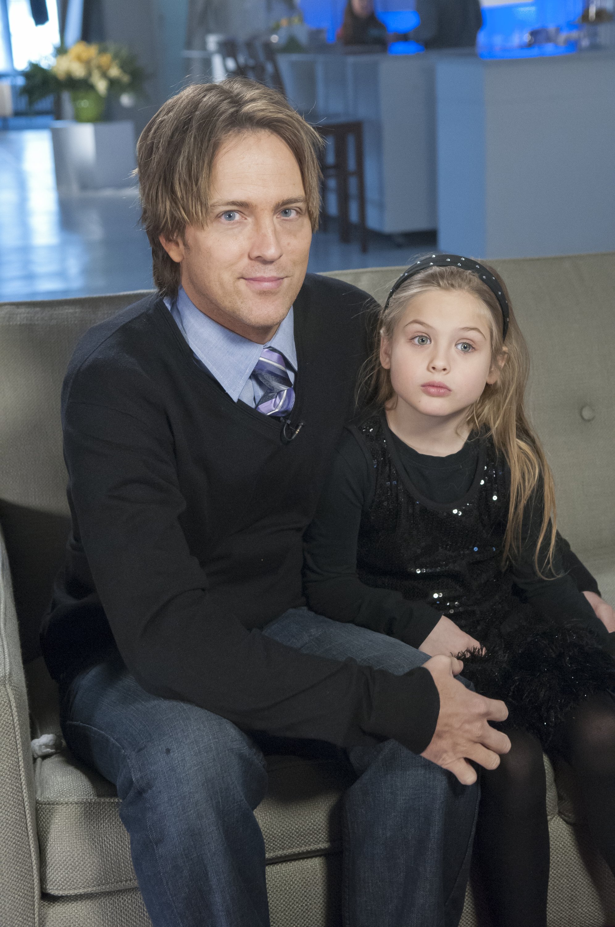 Larry and Dannielynn Birkhead on ABC's "20/20" on January 19, 2013. | Source: Getty Images