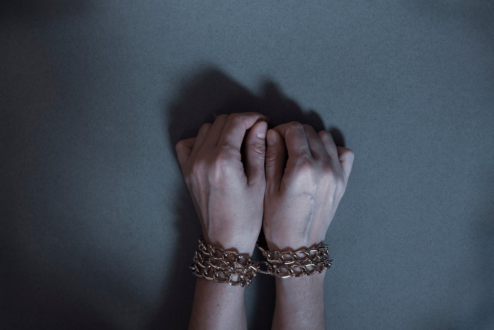 A photo of a female hand that depicts sex trafficking | Photo: Shutterstock