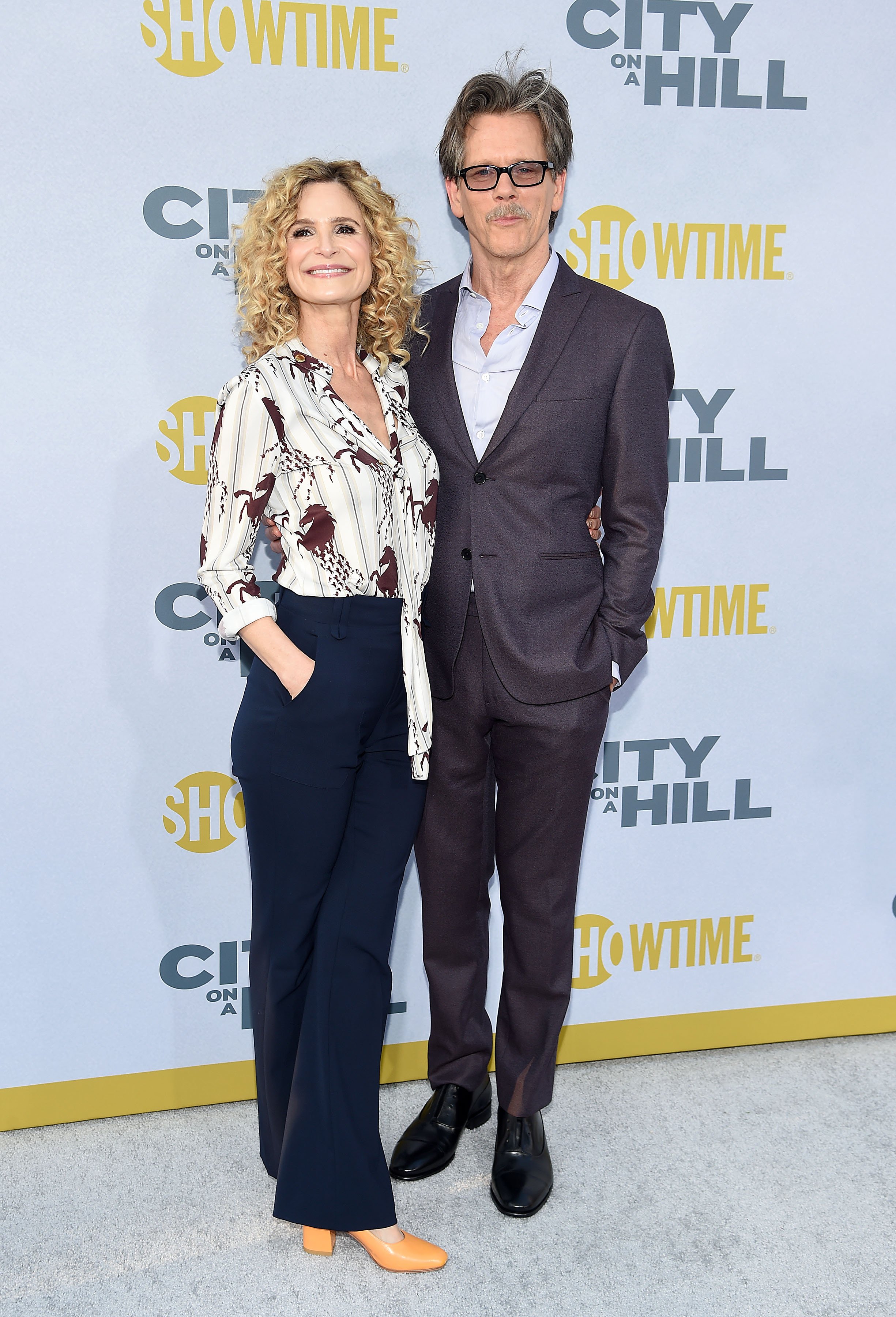 Kyra Sedgwick and Kevin Bacon attend Showtime's "City On A Hill" in New York City on June 4, 2019 | Photo: Getty Images