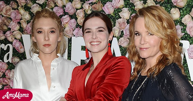 Madelyn Deutch, Zoey Deutch and Lea Thompson attend Max Mara and Vanity Fair's celebration of Women In Film's Face of the Future Award recipient, Zoey Deutch at Chateau Marmont on June 12, 2017 in Los Angeles, California. | Source: Getty Images