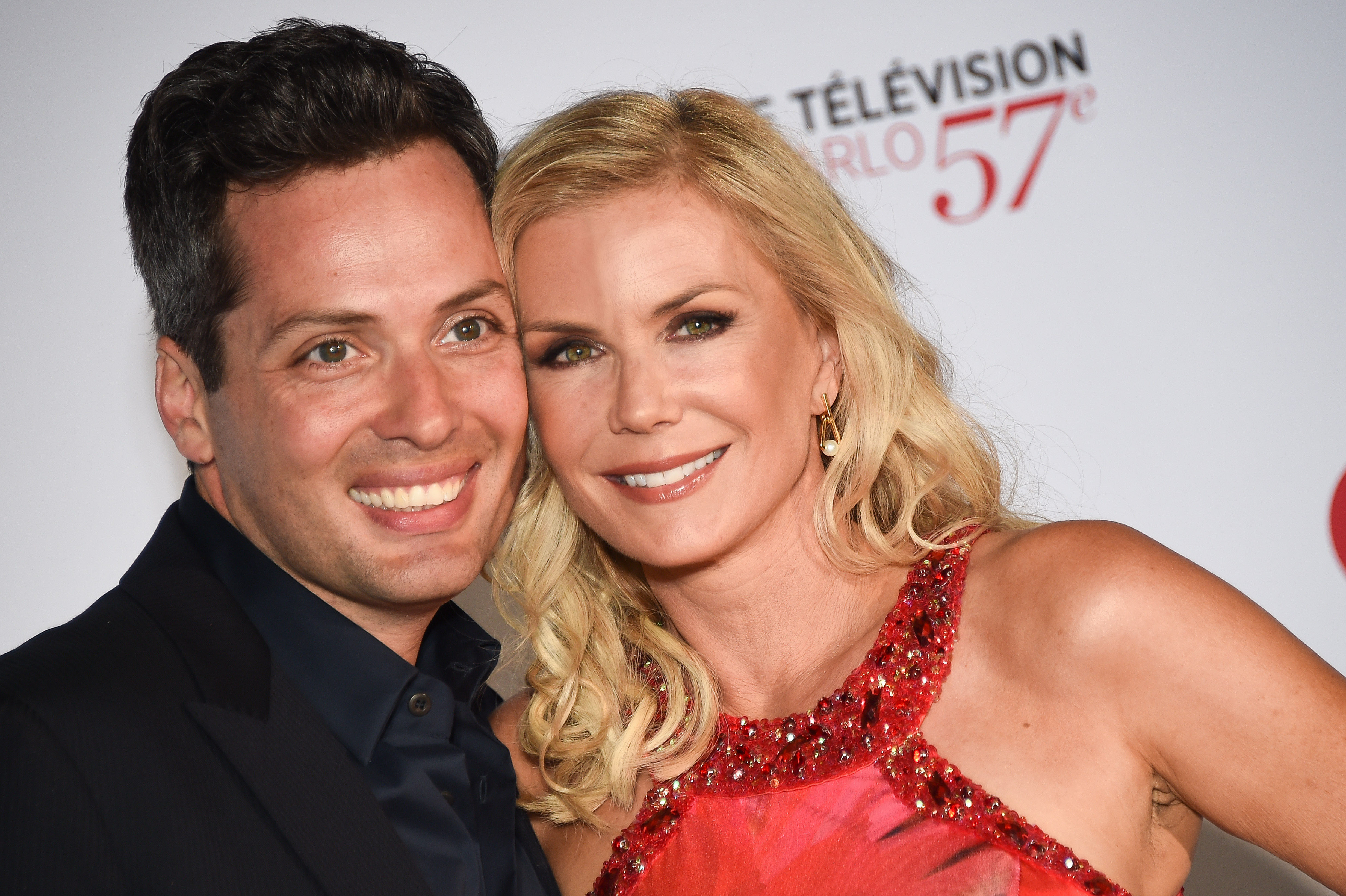 Dominique Zoida and Katherine Kelly Lang at "The Bold and The Beautiful" 30th Anniversary during the 57th Monte Carlo TV Festival on June 18, 2017, in Monte-Carlo, Monaco. | Source: Getty Images