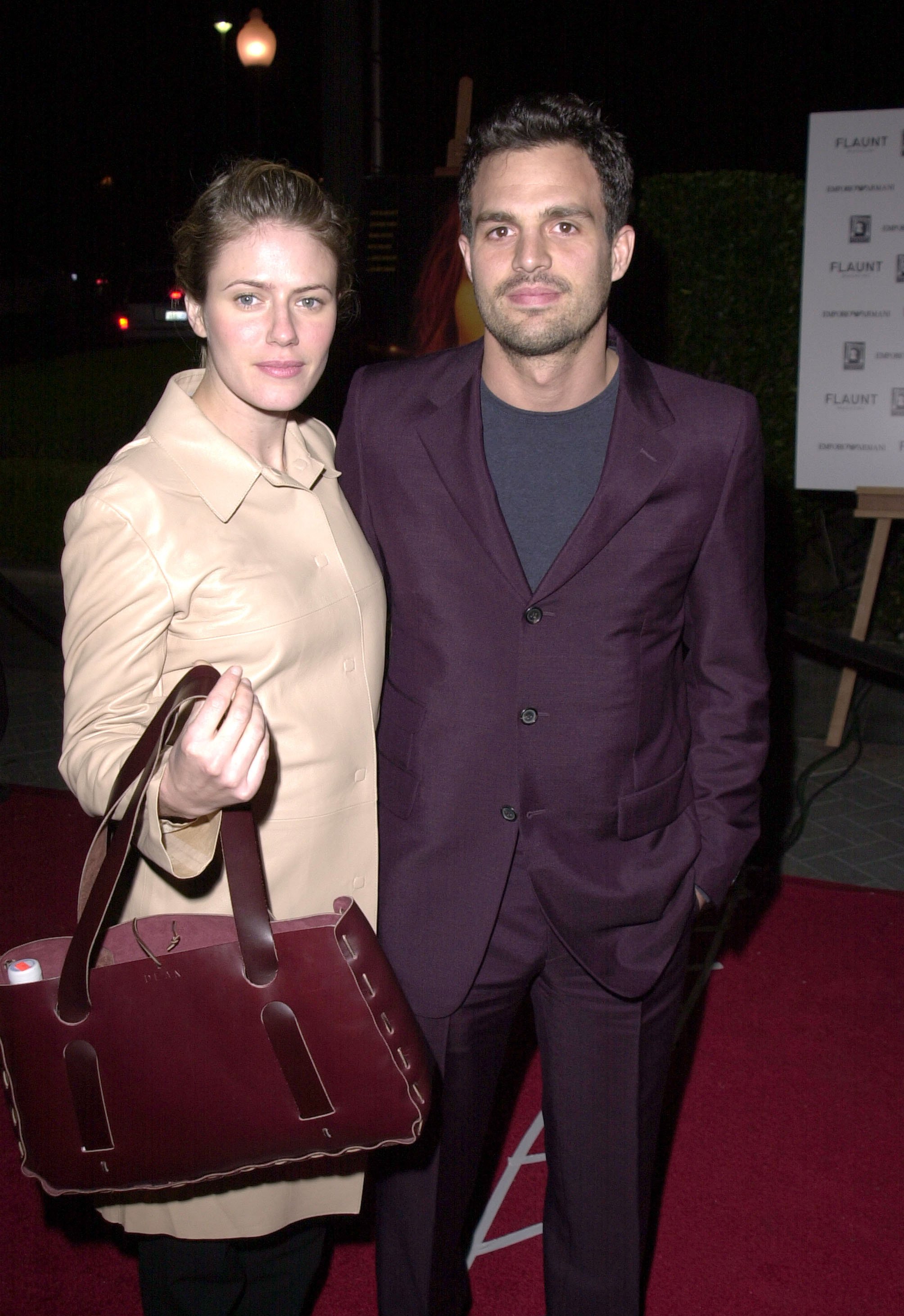 Mark Ruffalo & Sunrise Coigney during the "The Gift" Los Angeles Premiere at Paramount Theatre in Los Angeles, California, United States. | Source: Getty Images 