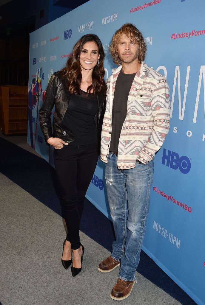 Daniela Ruah and Eric Christian Olsen attend the HBO premiere of the "Lindsey Vonn: The Final Season" at Writers Guild Theater on November 7, 2019 in Beverly Hills, California. | Photo: Getty Images