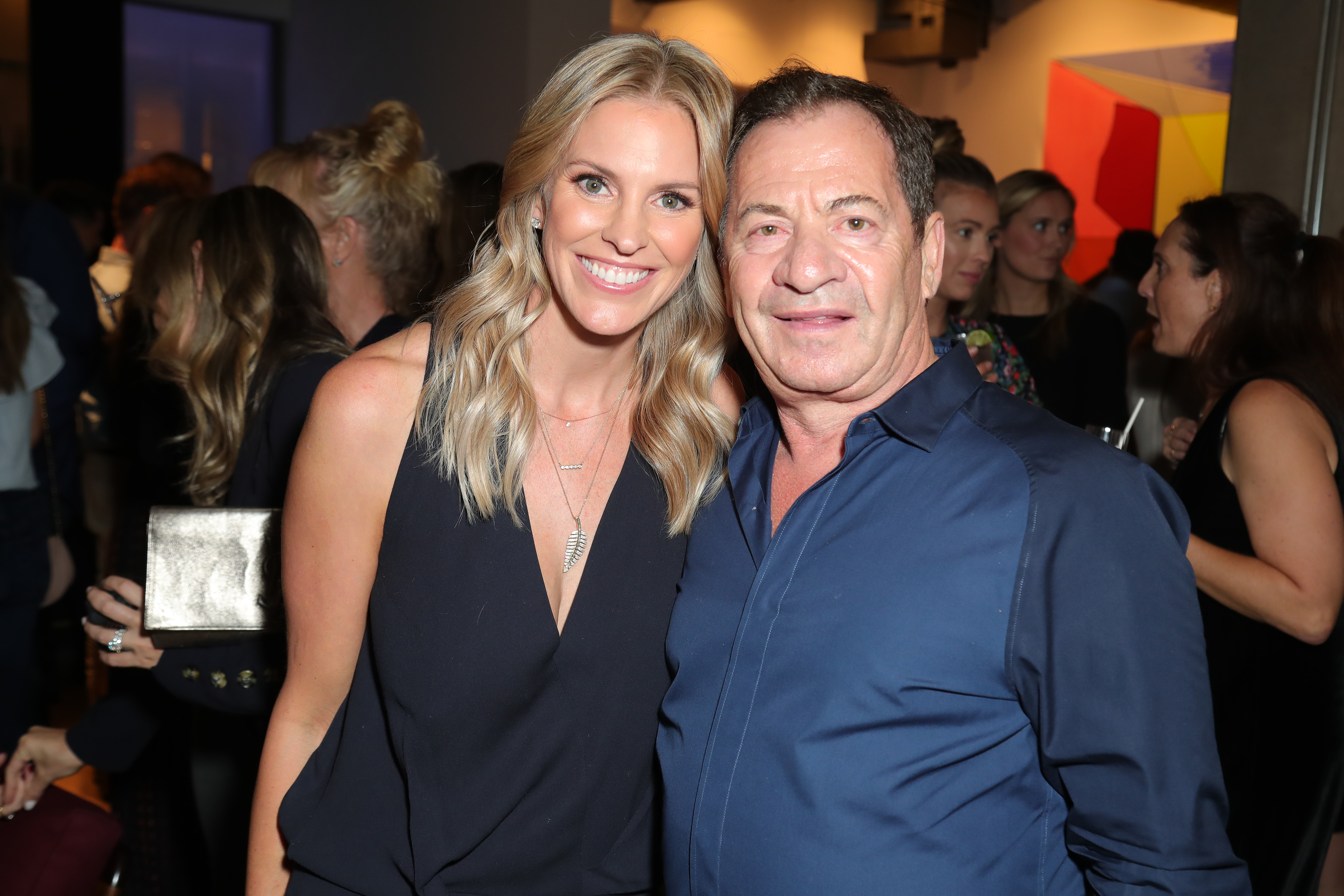 That same night, she posed proudly with her ex-husband, who kept things relaxed in a navy button-down. The pair looked close and comfortable as they mingled with guests during the packed Beverly Hills event.