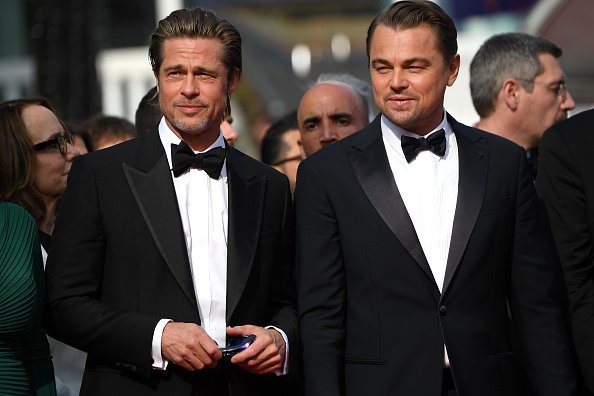Brad Pitt and Leonardo DiCaprio at the 72nd annual Cannes Film Festival on May 21, 2019 in Cannes, France | Photo: Getty Images