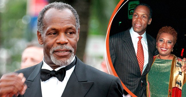 Danny Glover during the "Manderlay" premiere at the Cannes Film Festival in Cannes, France, on May 16, 2005, with Asake Bomani at the Westwood premiere of "Beloved" on October 12, 1998. | Source: Toni Anne Barson/WireImage & Frank Trapper/Corbis/Getty Images