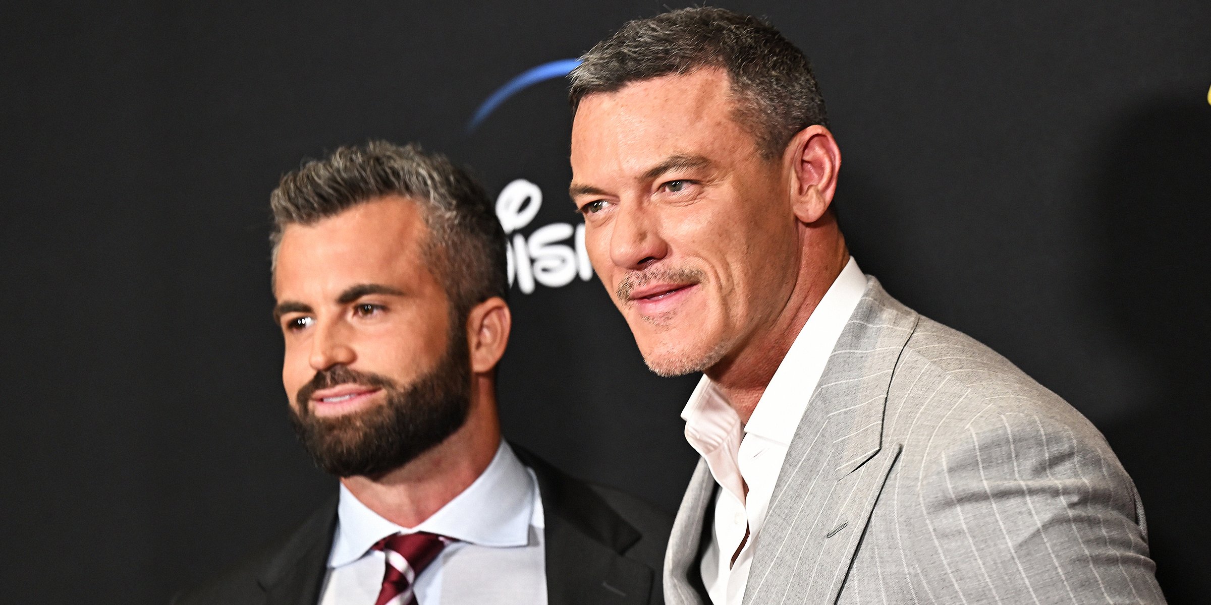 Luke Evans and Fran Tomas. | Source: Getty Images