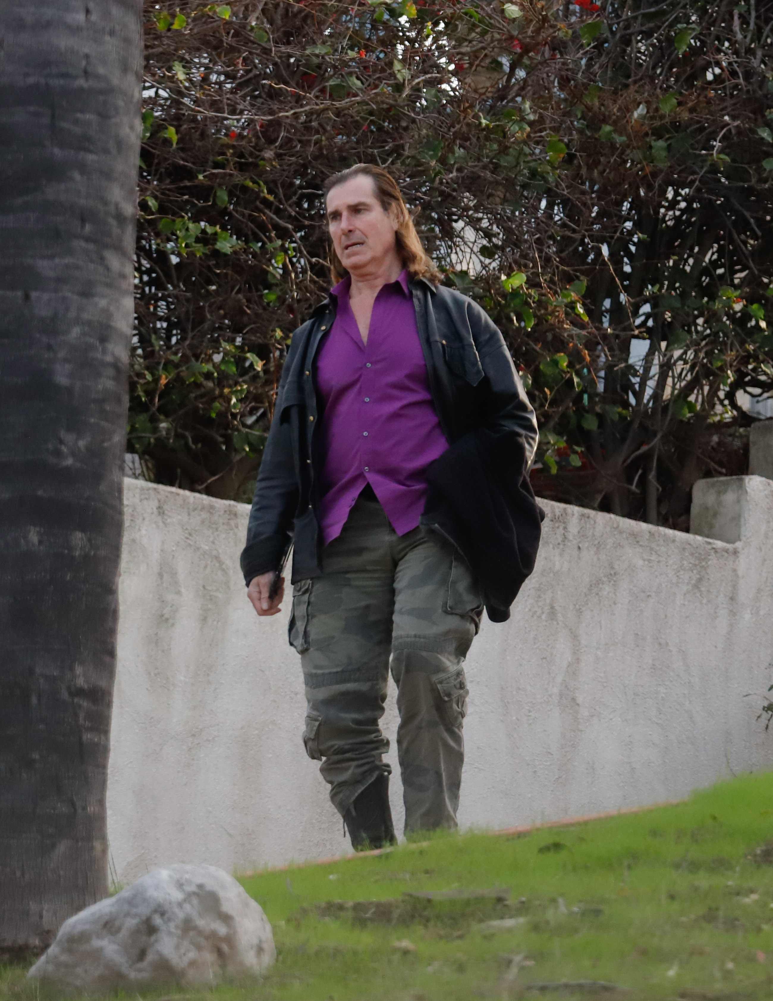 Fabio Lanzoni is seen running errands on March 7, 2025 in Los Angeles, California | Source: Getty Images
