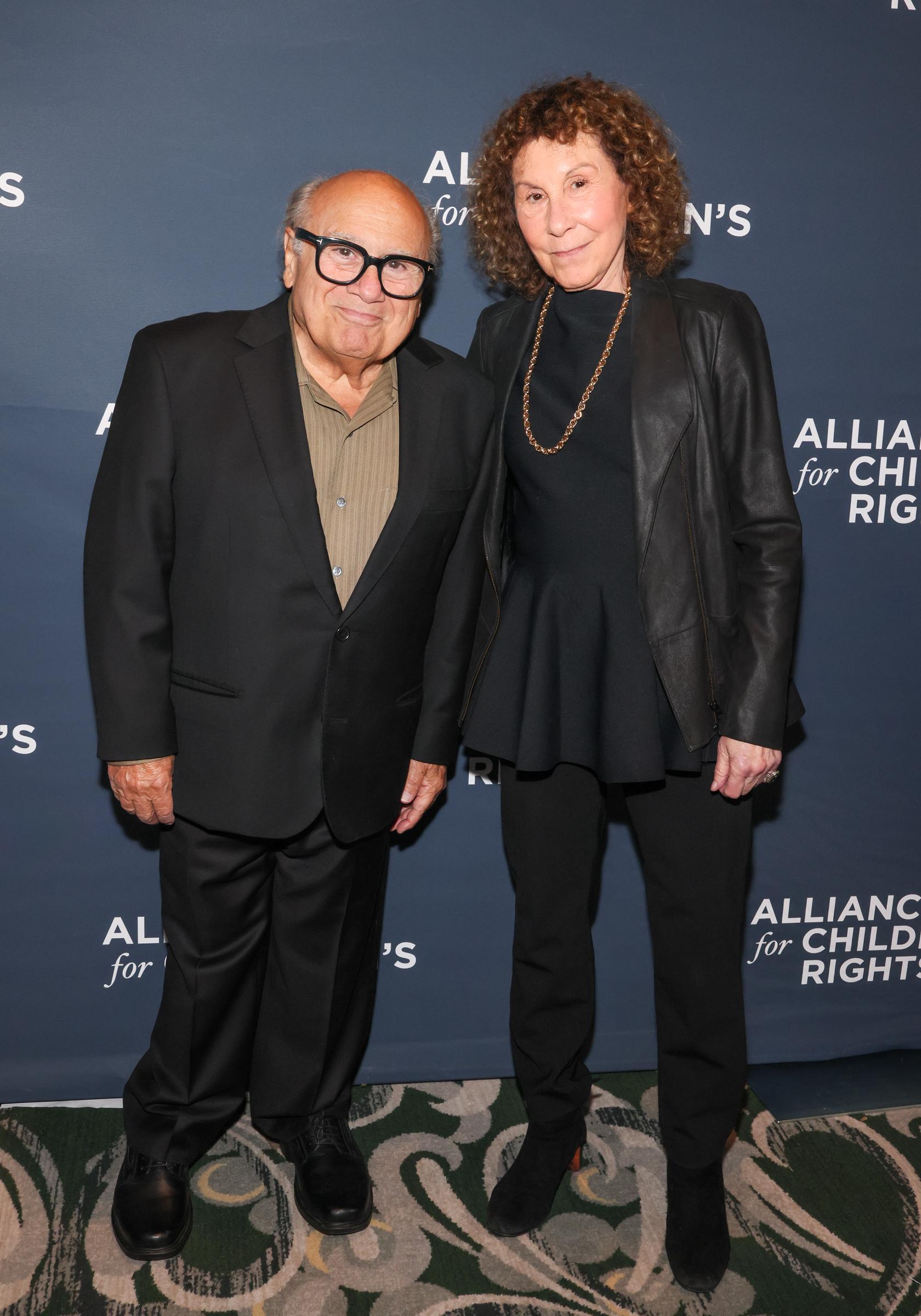 Danny DeVito and Rhea Perlman attend the Alliance For Children's Rights 33rd Annual Champions For Children Gala on April 30, 2025 | Source: Getty Images