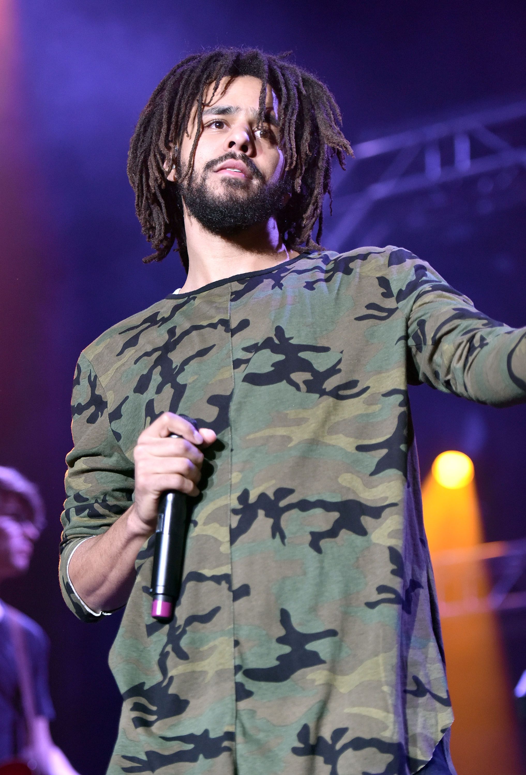 J. Cole during the Real 92.3 Real Show at The Forum on November 18, 2017, in Inglewood, California. | Source: Getty Images