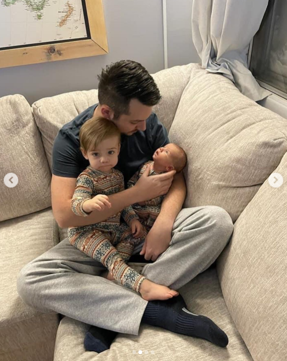 Jared Wilson with his sons Lincoln and Gabriel Wilson | Source: Instagram/sweetbuffalo716