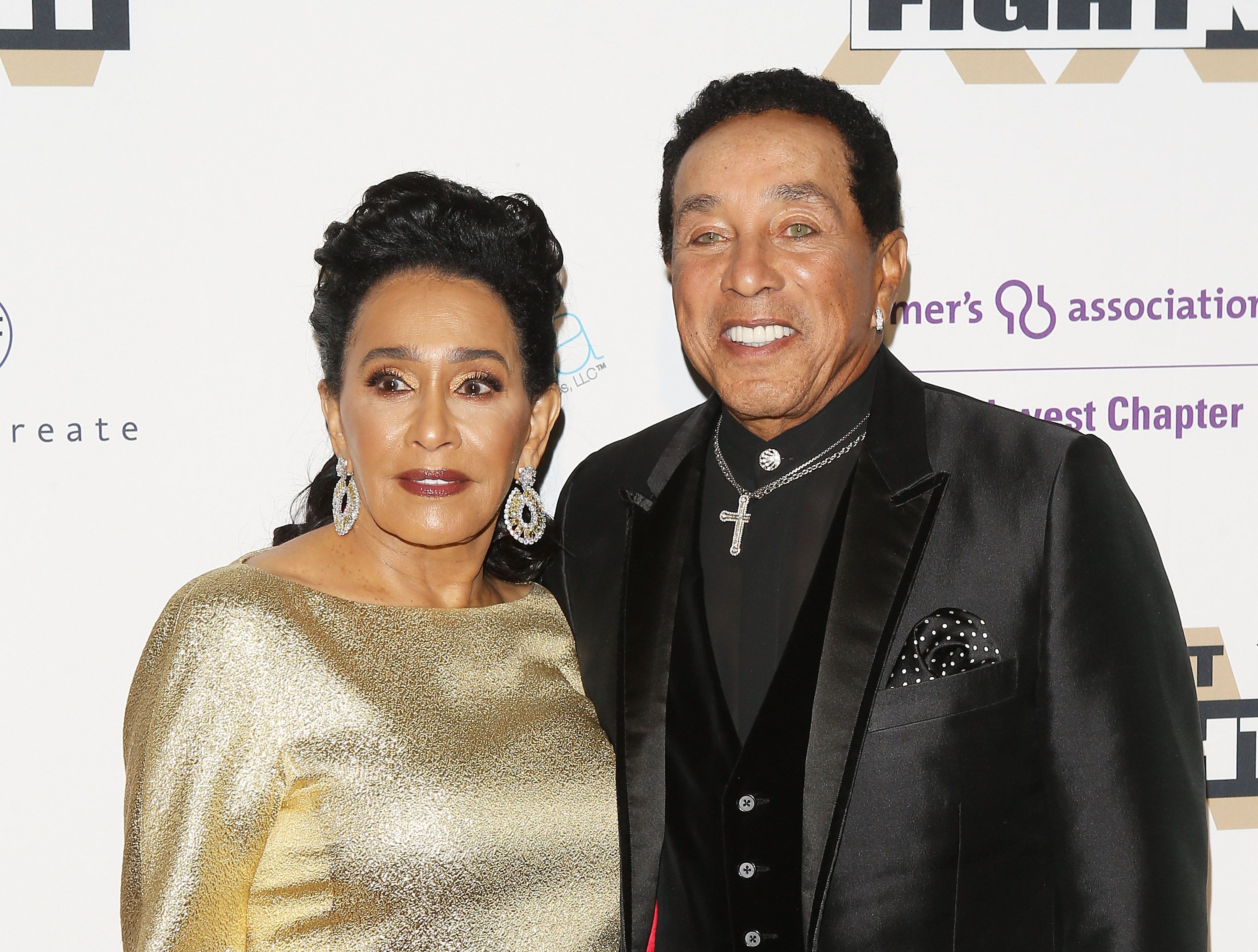 Smokey Robinson and Claudette Robinson during the Celebrity Fight Night XXIV held at JW Marriot Desert Ridge Resort & Spa on March 10, 2018 in Phoenix, Arizona. | Source: Getty Images