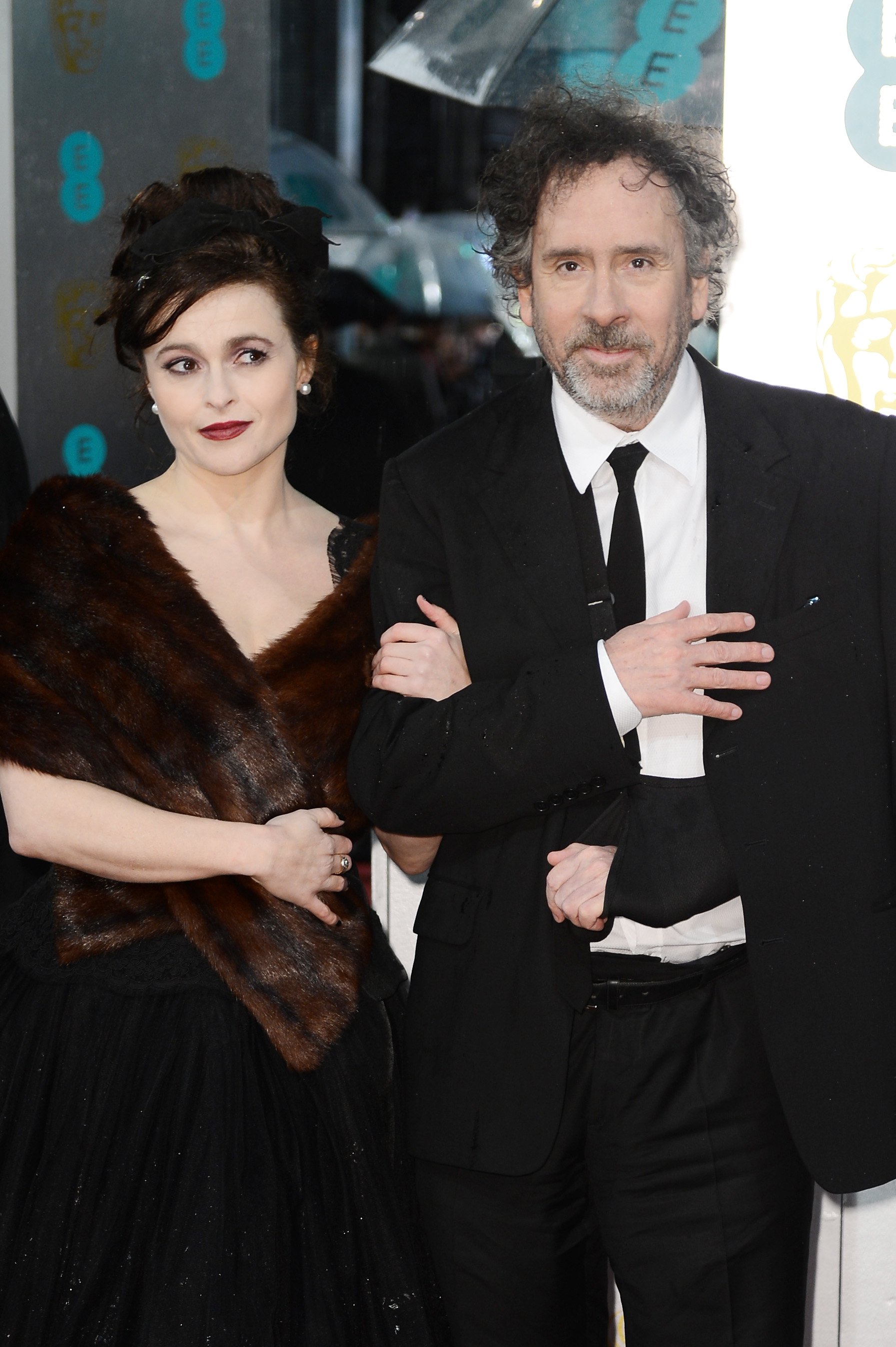 Helena Bonham Carter and Tim Burton attend the EE British Academy Film Awards at The Royal Opera House on February 10, 2013, in London, England. | Source: Getty Images