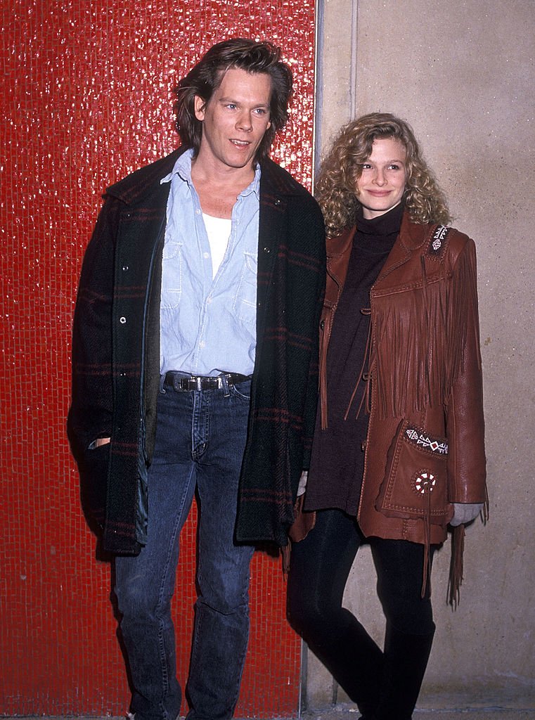  Actor Kevin Bacon and actress Kyra Sedgwick attend the Fourth Annual Tanqueray Second Stage Tournament to Benefit the Second Stage Theatre on February 20, 1989 at the Madison Square Garden Bowling Center in New York City. | Source: Getty Images