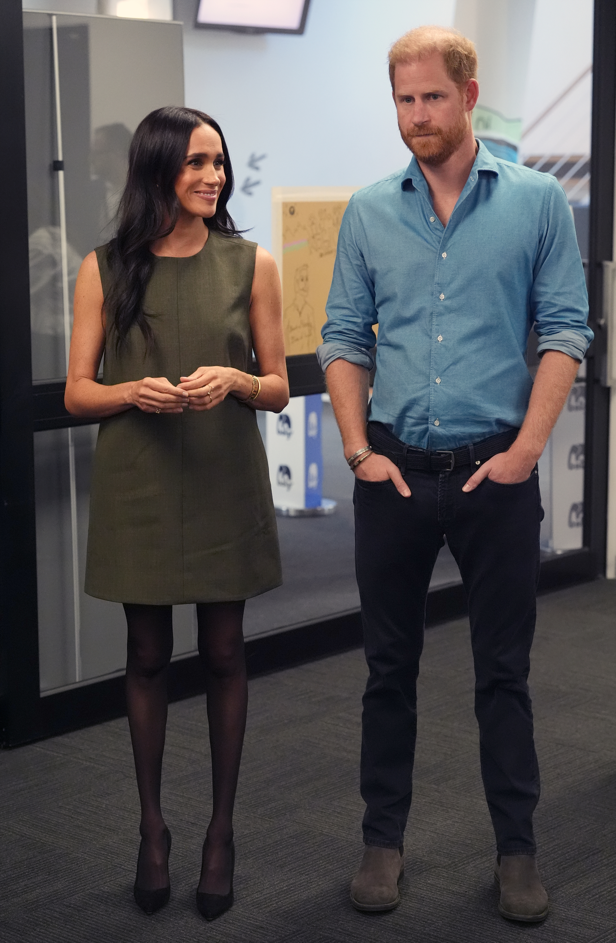 Prince Harry, Duke of Sussex and Meghan, Duchess of Sussex visit Batyr, a mental health engagement programme, at Swinburne University of Technology on 16 April 2026 in Melbourne, Australia. | Source: Getty Images