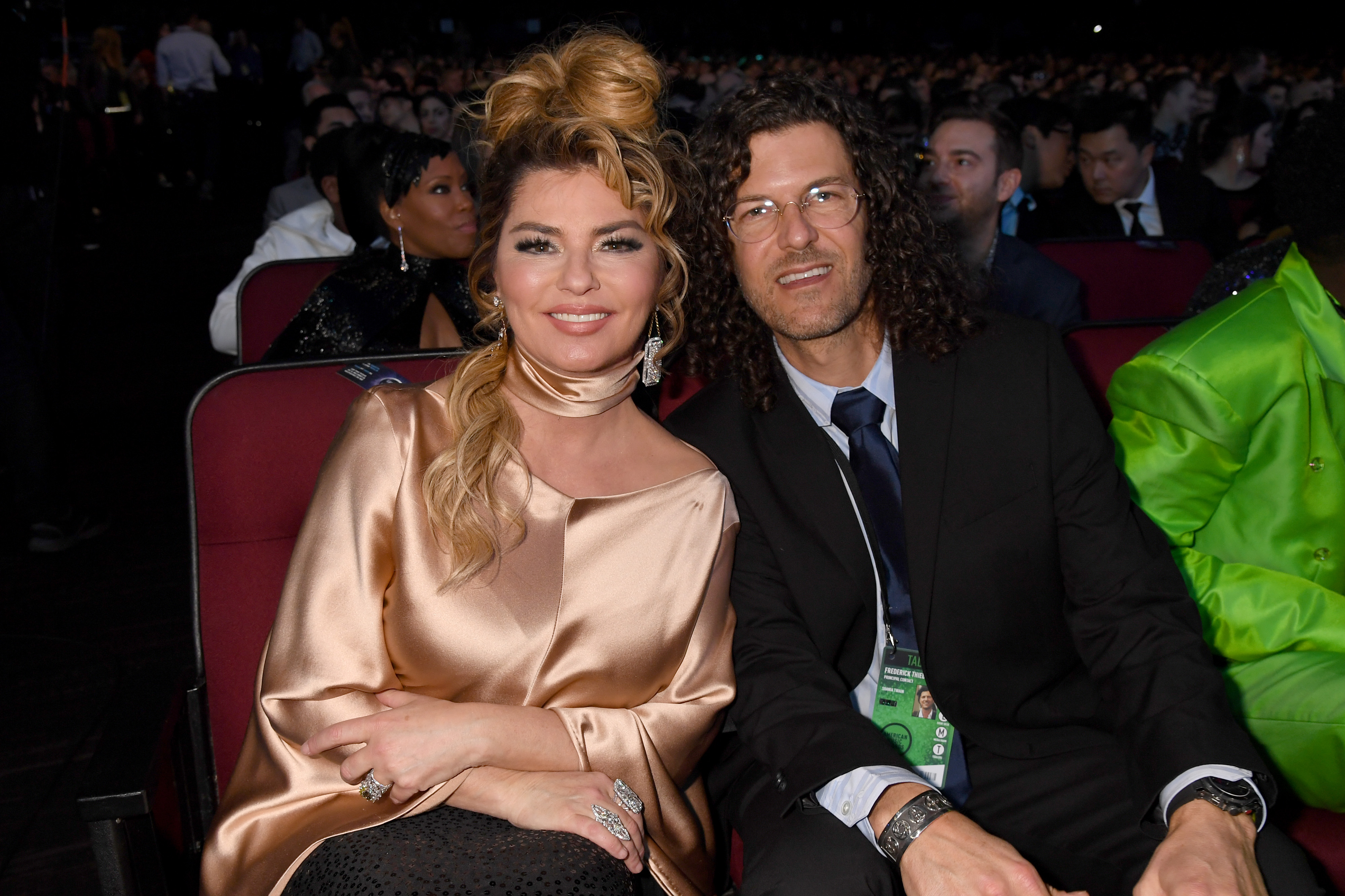 Shania Twain and Frédéric Thiébaud attend the 2019 American Music Awards at Microsoft Theater on November 24, 2019, in Los Angeles, California. | Source: Getty Images