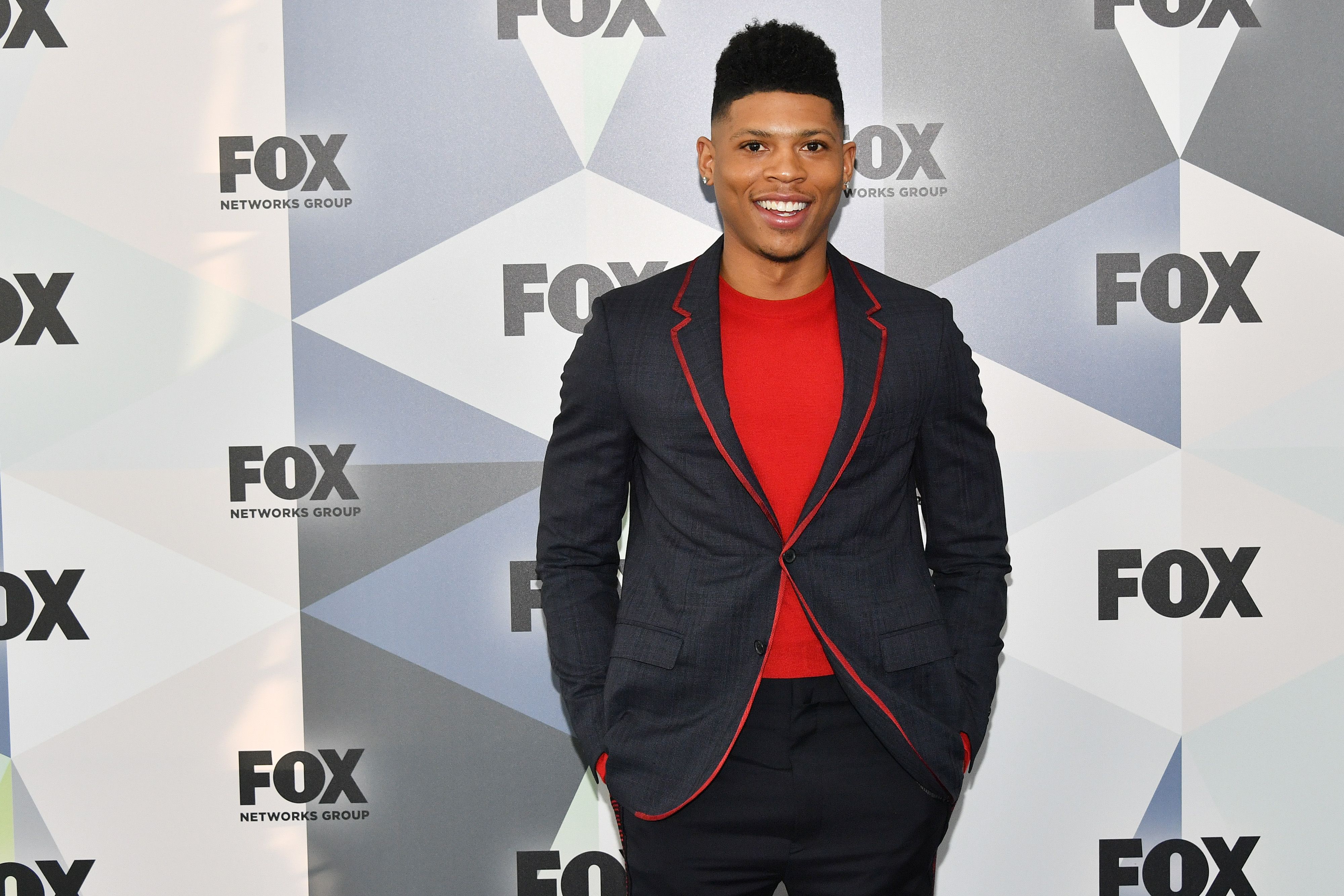 Actor Bryshere Gray at the 2018 Fox Network Upfront at Wollman Rink, Central Park on May 14, 2018 | Photo: Getty Images