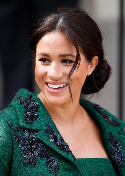 Meghan, assiste à un événement jeunesse du Jour du Commonwealth à la Maison du Canada le 11 mars 2019 à Londres. | Photo : Getyy Images