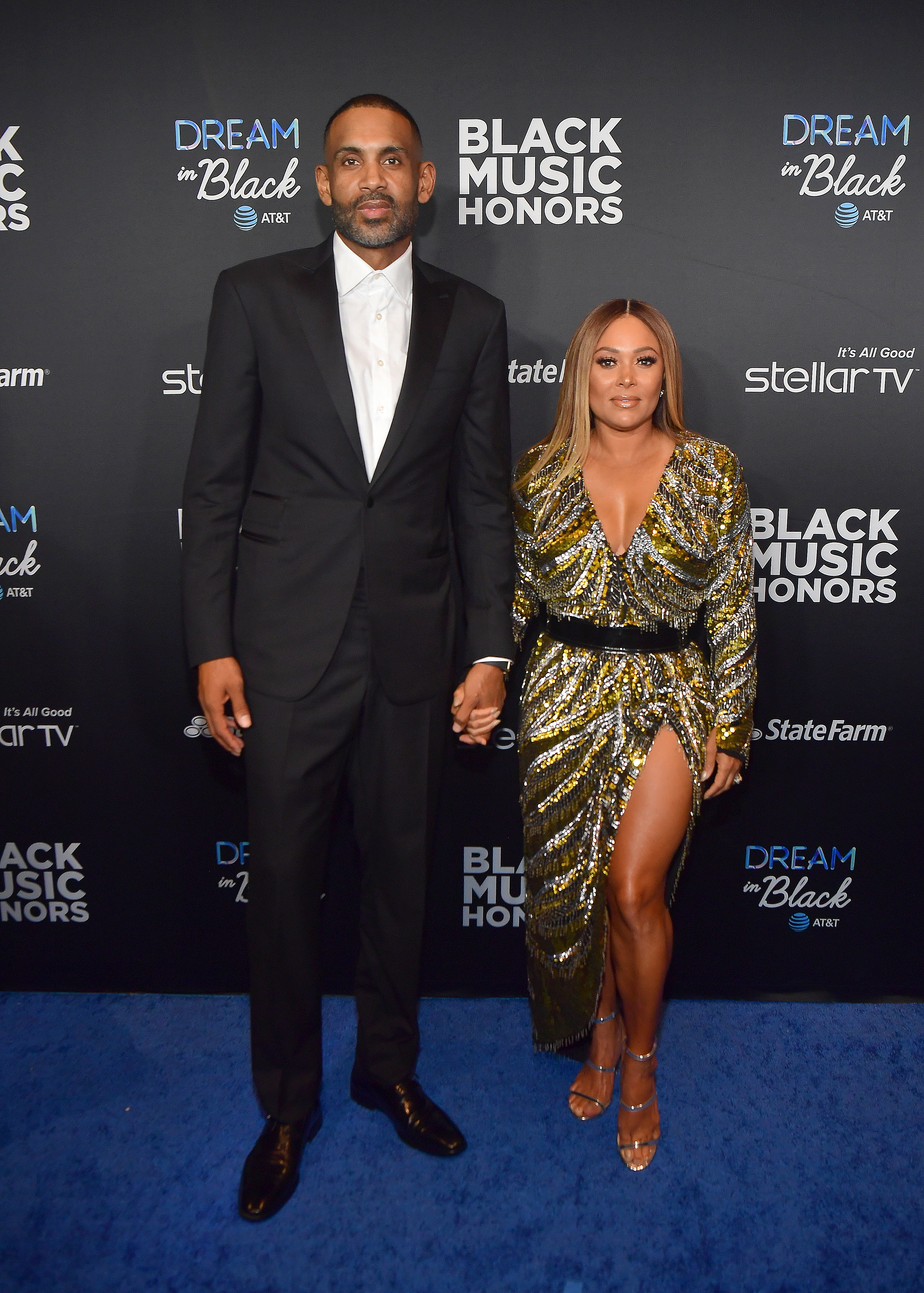 Grant and Tamia Hill at the 2019 Black Music Honors on September 5, 2019, in Atlanta, Georgia. | Source: Getty Images