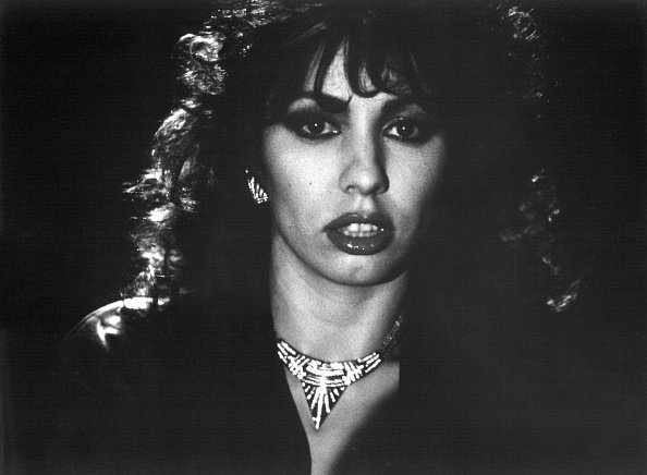 Jennifer Rush in Schwarz-Weiß | Quelle: Getty Images