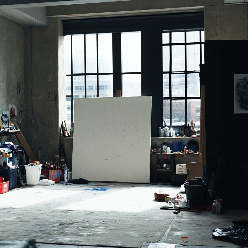 An art studio | Source: Midjourney