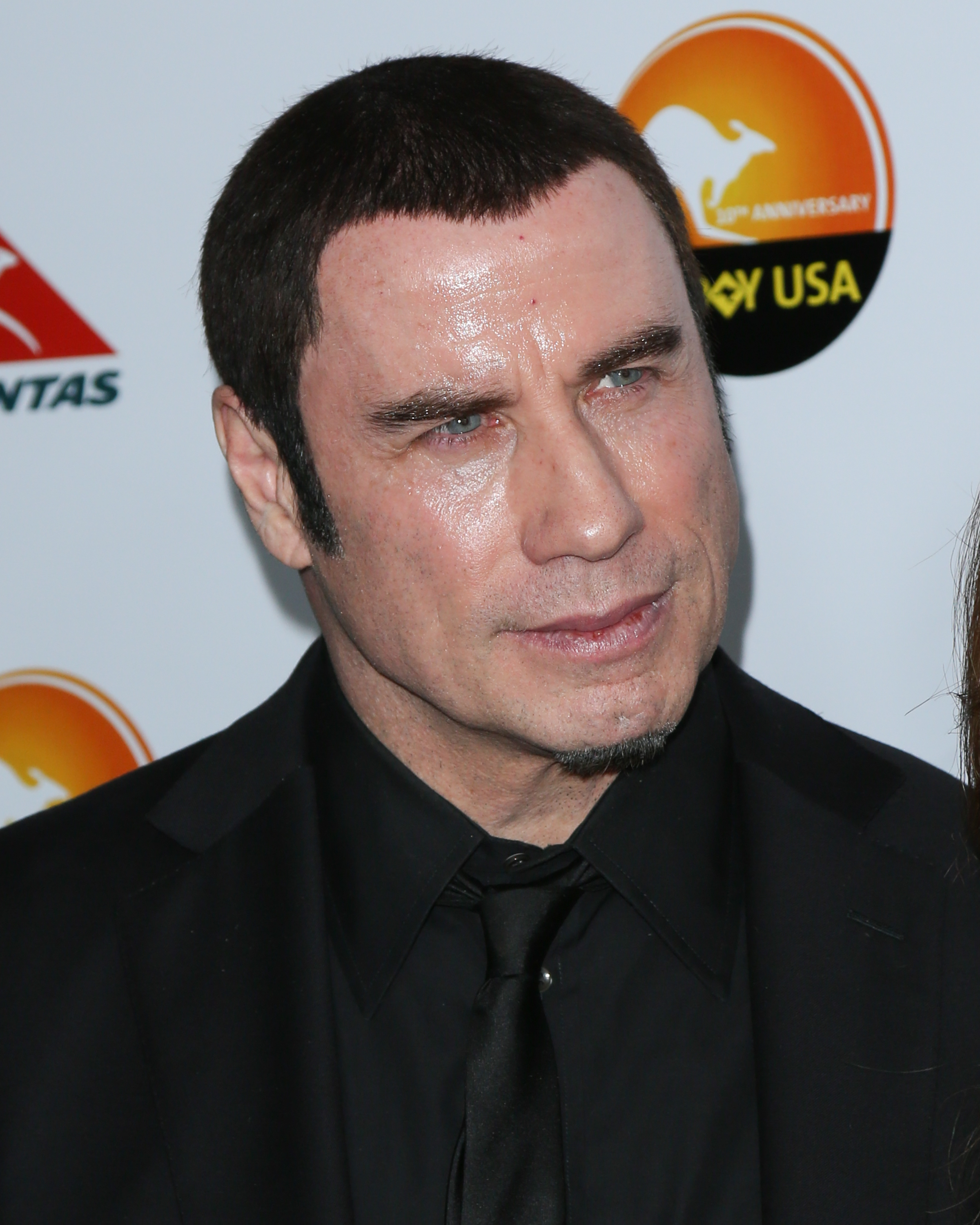 Actor John Travolta attends the 2013 G'Day USA Los Angeles Black Tie Gala at JW Marriott Los Angeles on January 12, 2013 | Source: Getty images