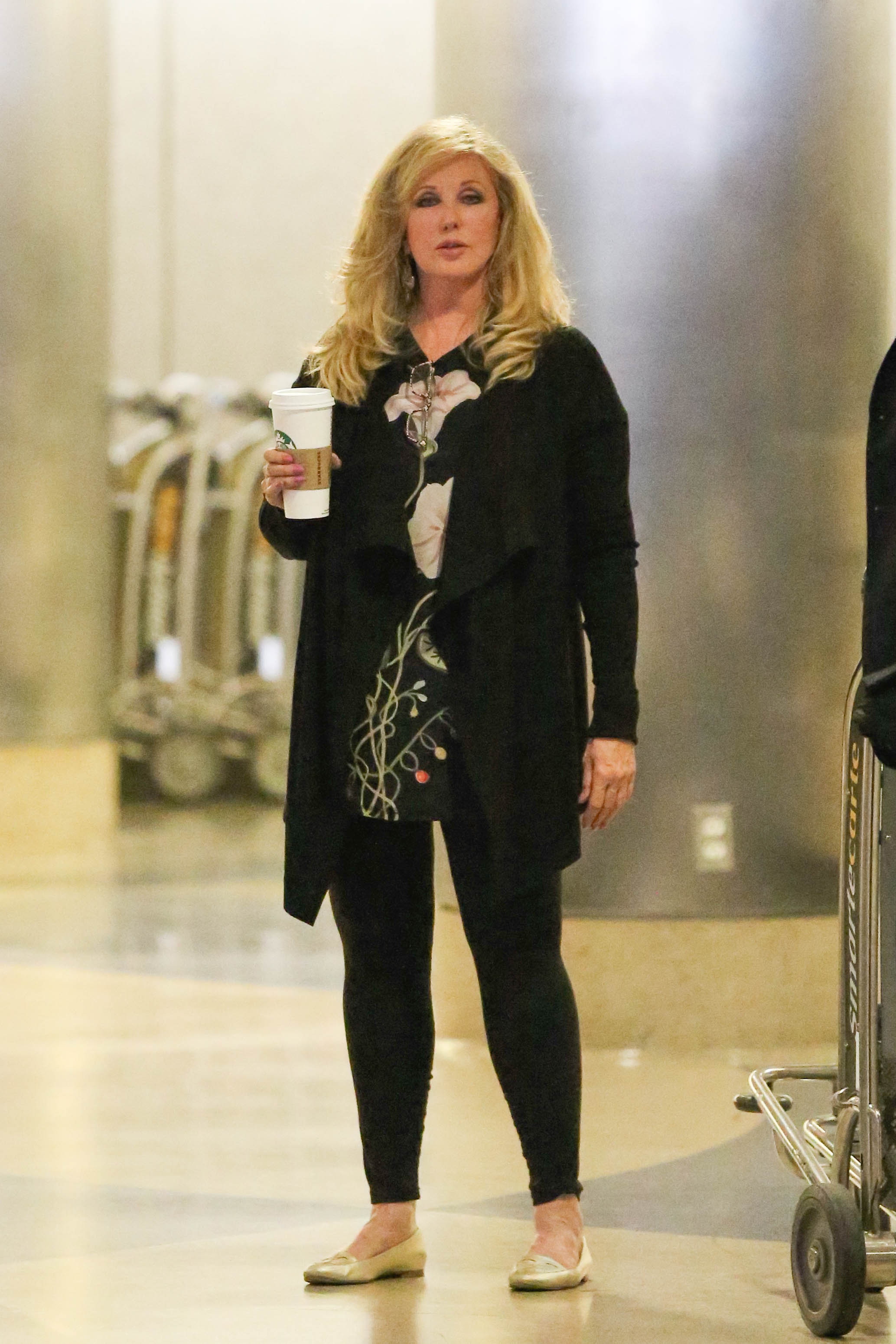 Morgan Fairchild at LAX in California in 2015 | Source: Getty Images