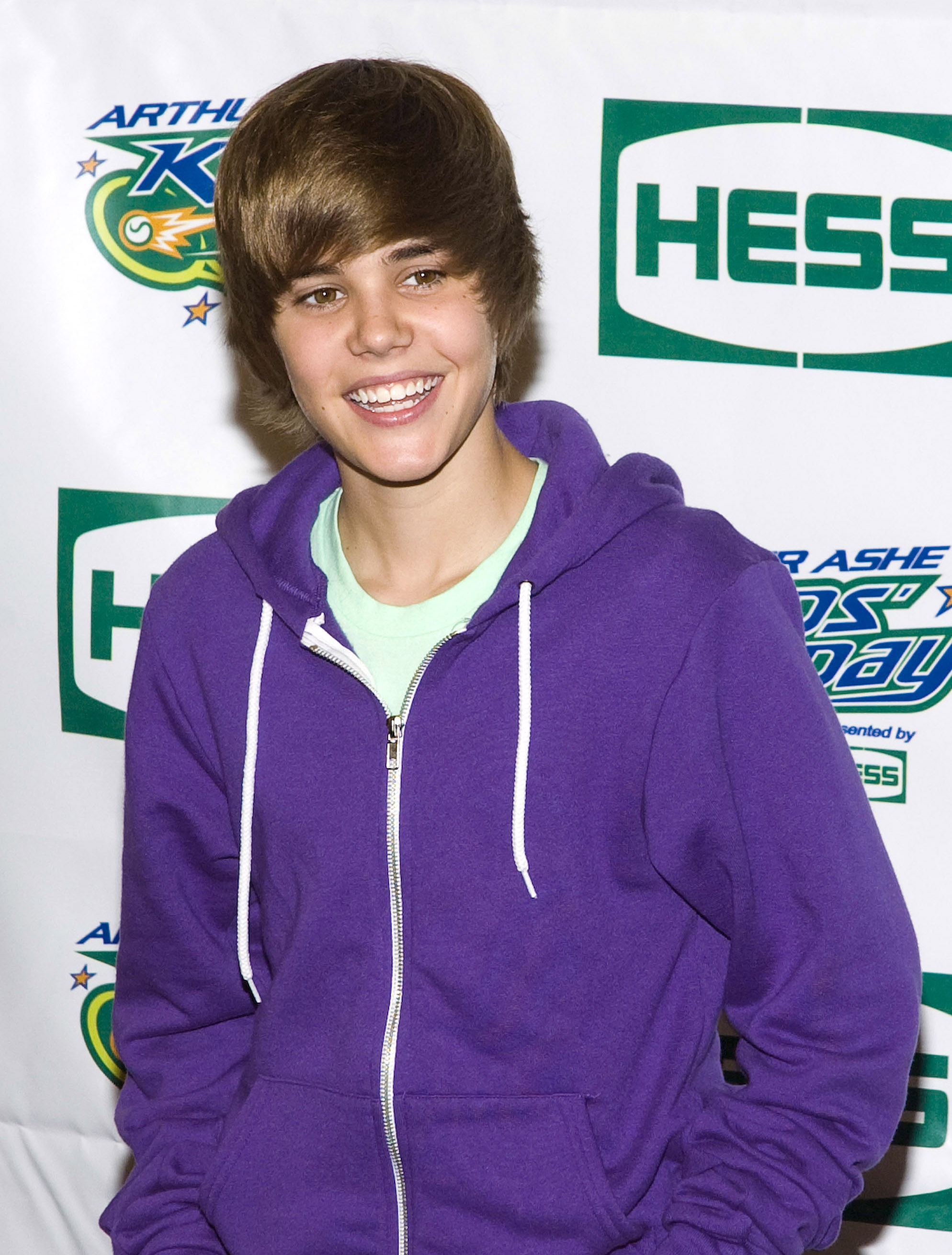 Justin Bieber attends the 2009 Arthur Ashe Kids Day at the USTA Billie Jean King National Tennis Center on August 29, 2009, in New York City | Source: Getty Images