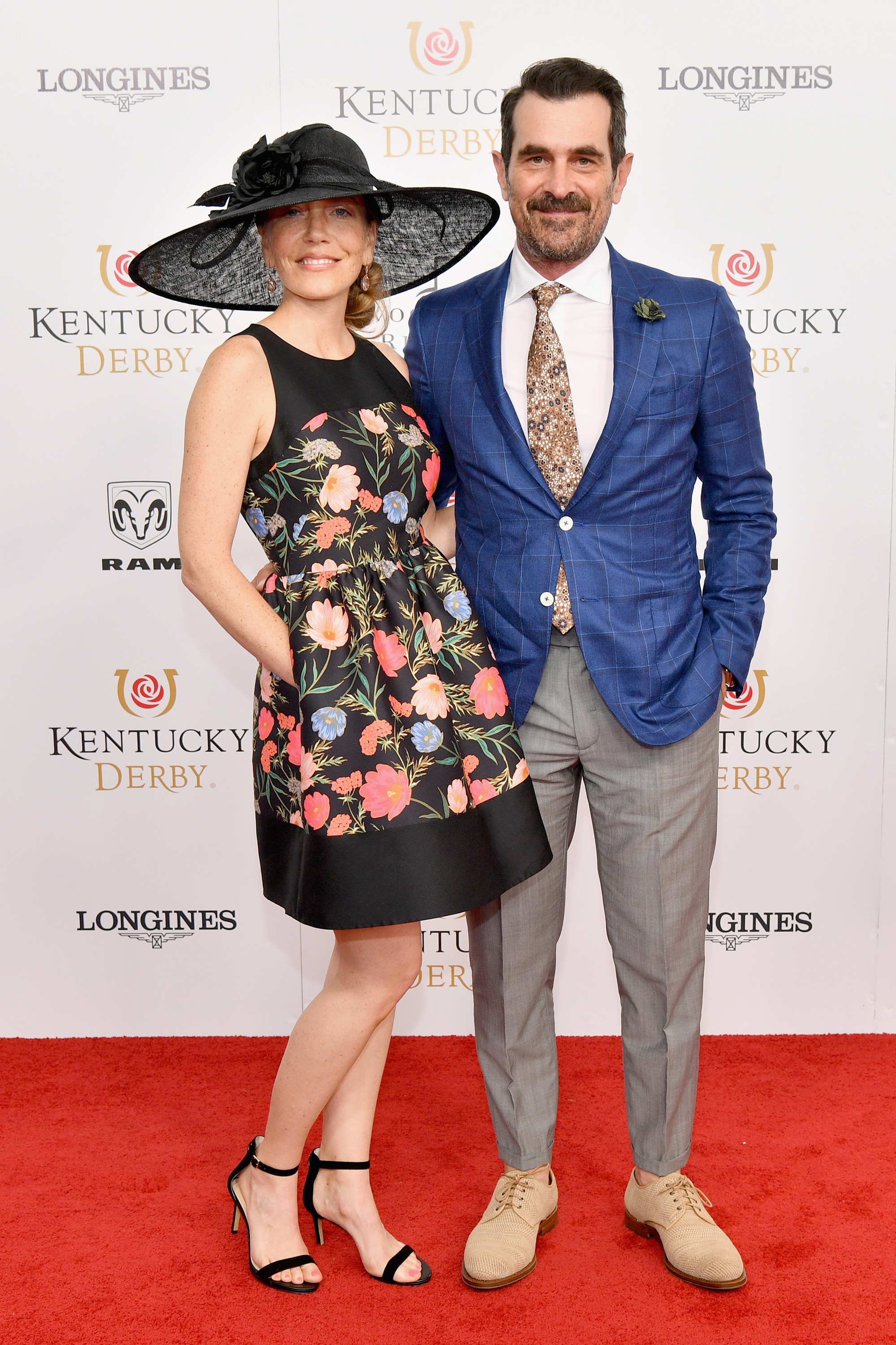 Holly and Ty Burrell at Kentucky Derby 144 on May 5, 2018, in Louisville, Kentucky | Source: Getty Images