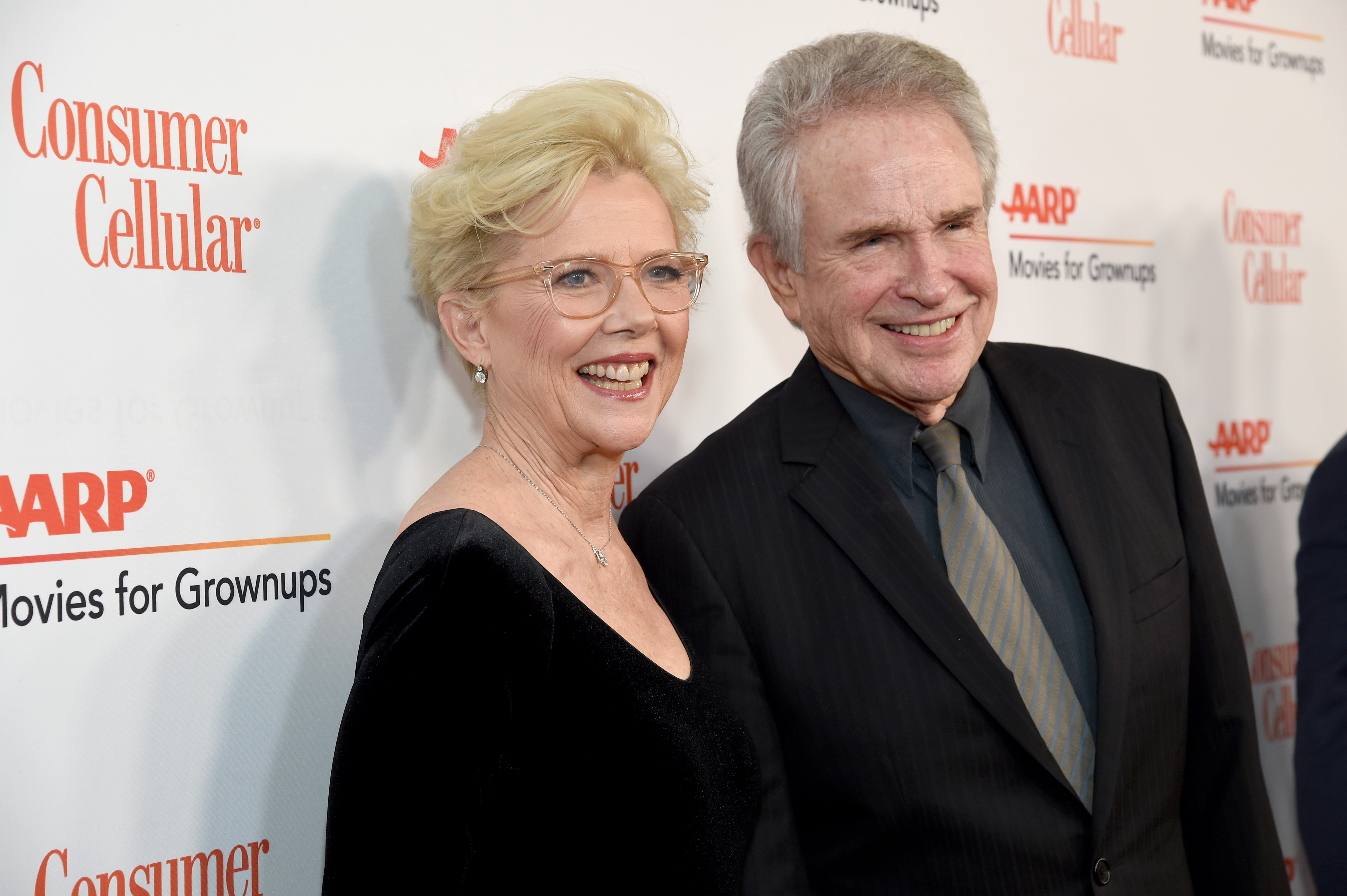 Annette Bening and Warren Beatty attend AARP The Magazine's 19th Annual Movies For Grownups Awards on January 11, 2020 in Beverly Hills, California | Source: Getty Images